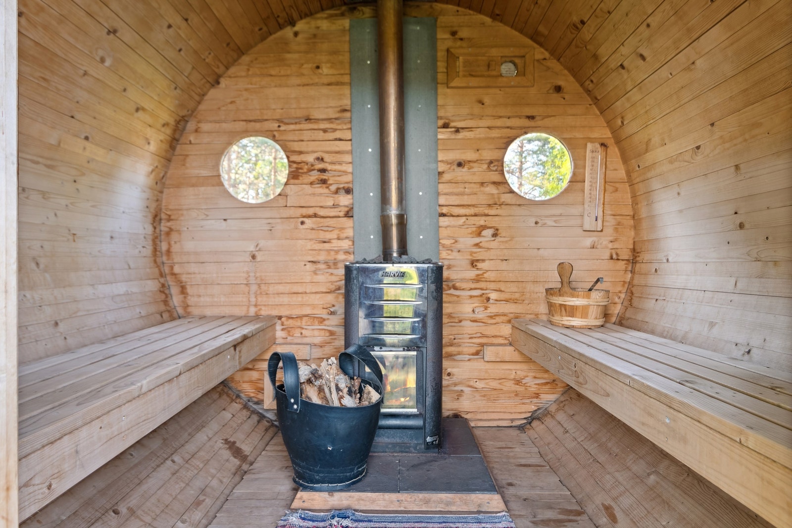 Deilig etter en dag ute i frisk luft, gjerne i kombinasjon med snøbading! Galleribilde