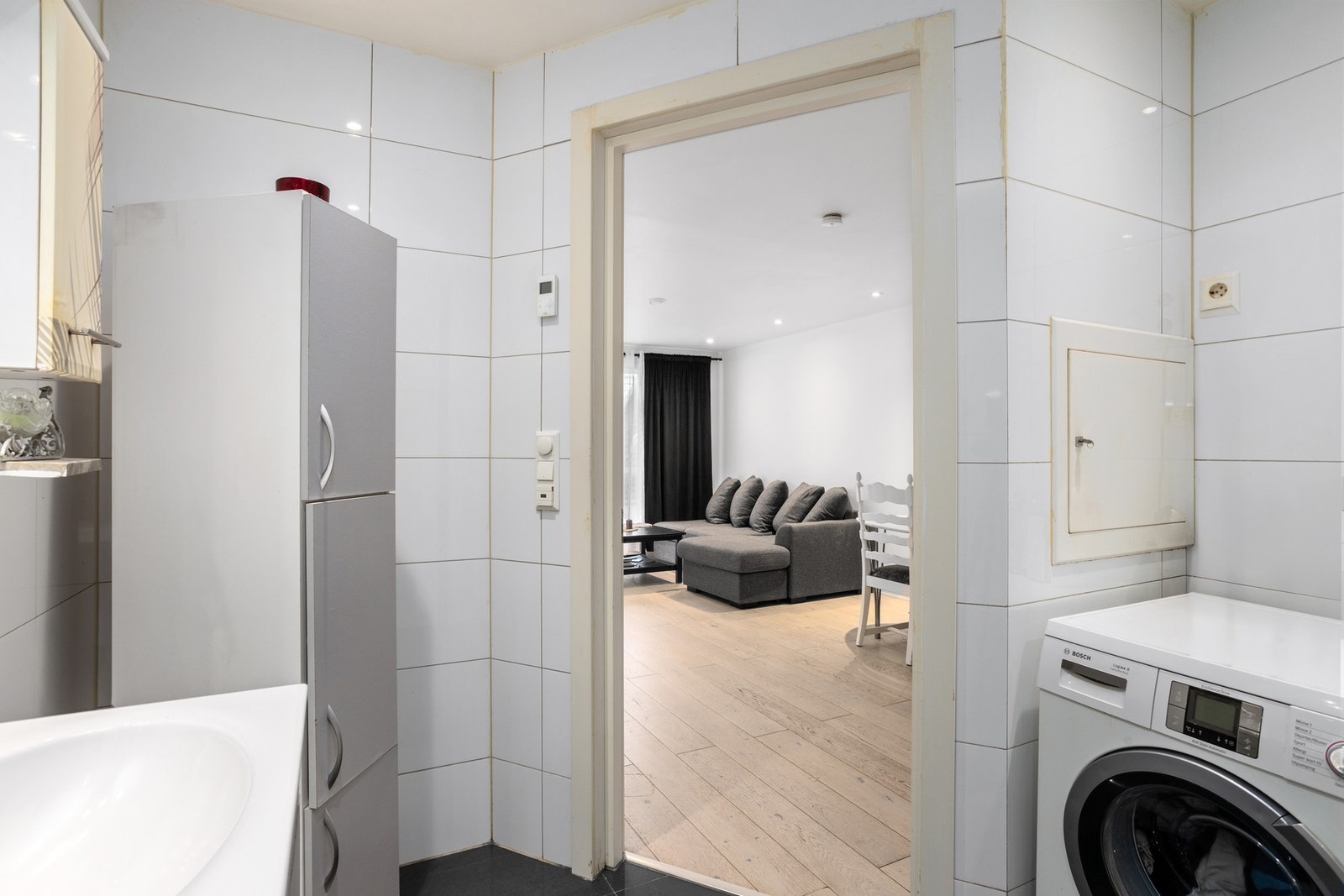 Pent og praktisk bad. Galleribilde