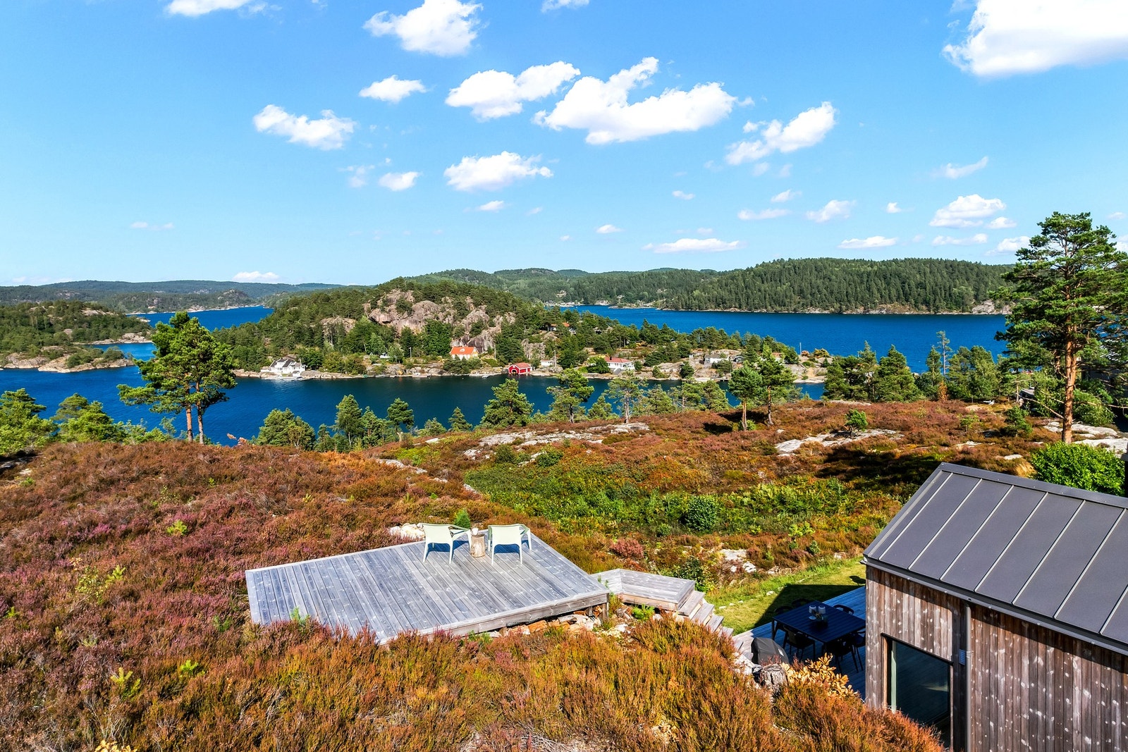 Området byr på et mangfold av naturopplevelser og aktiviteter. Her kan du ta sykkelturer, joggeturer eller nyte fiske, bading og båtliv rett utenfor døren. Galleribilde