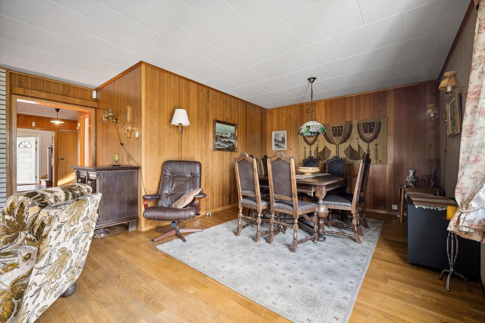 Det er også plass til en spisegruppe. Galleribilde