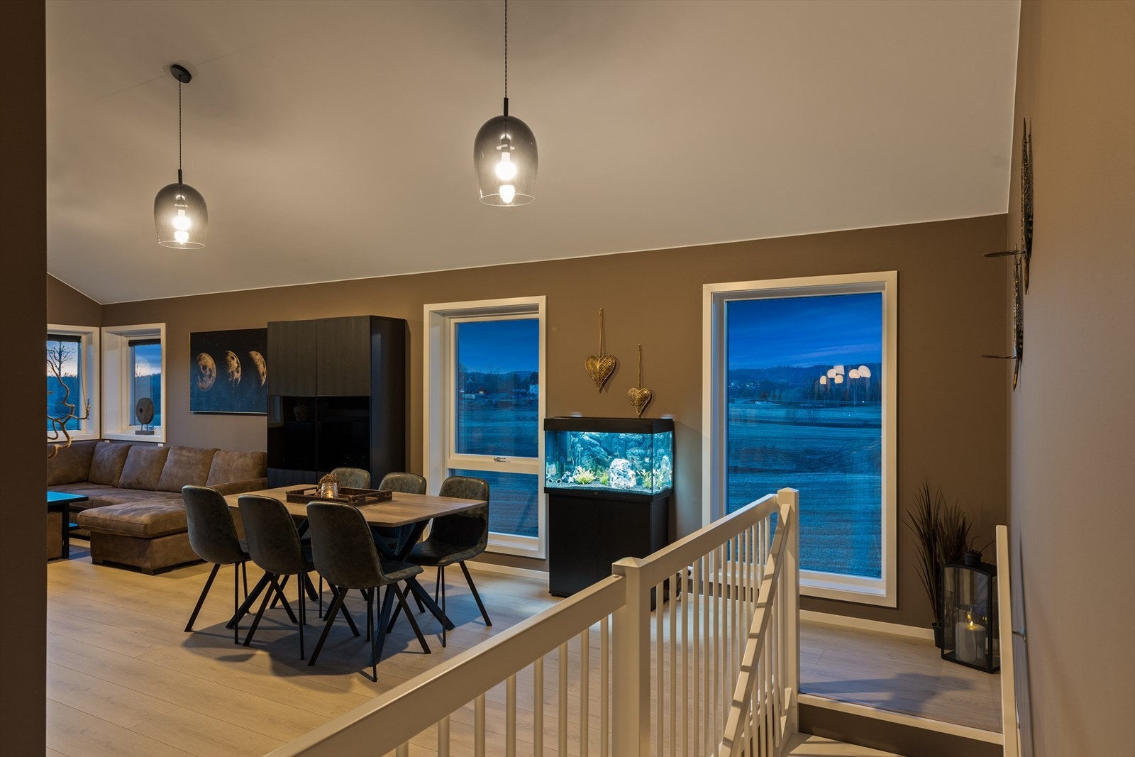 Fint utsyn fra allrom Galleribilde