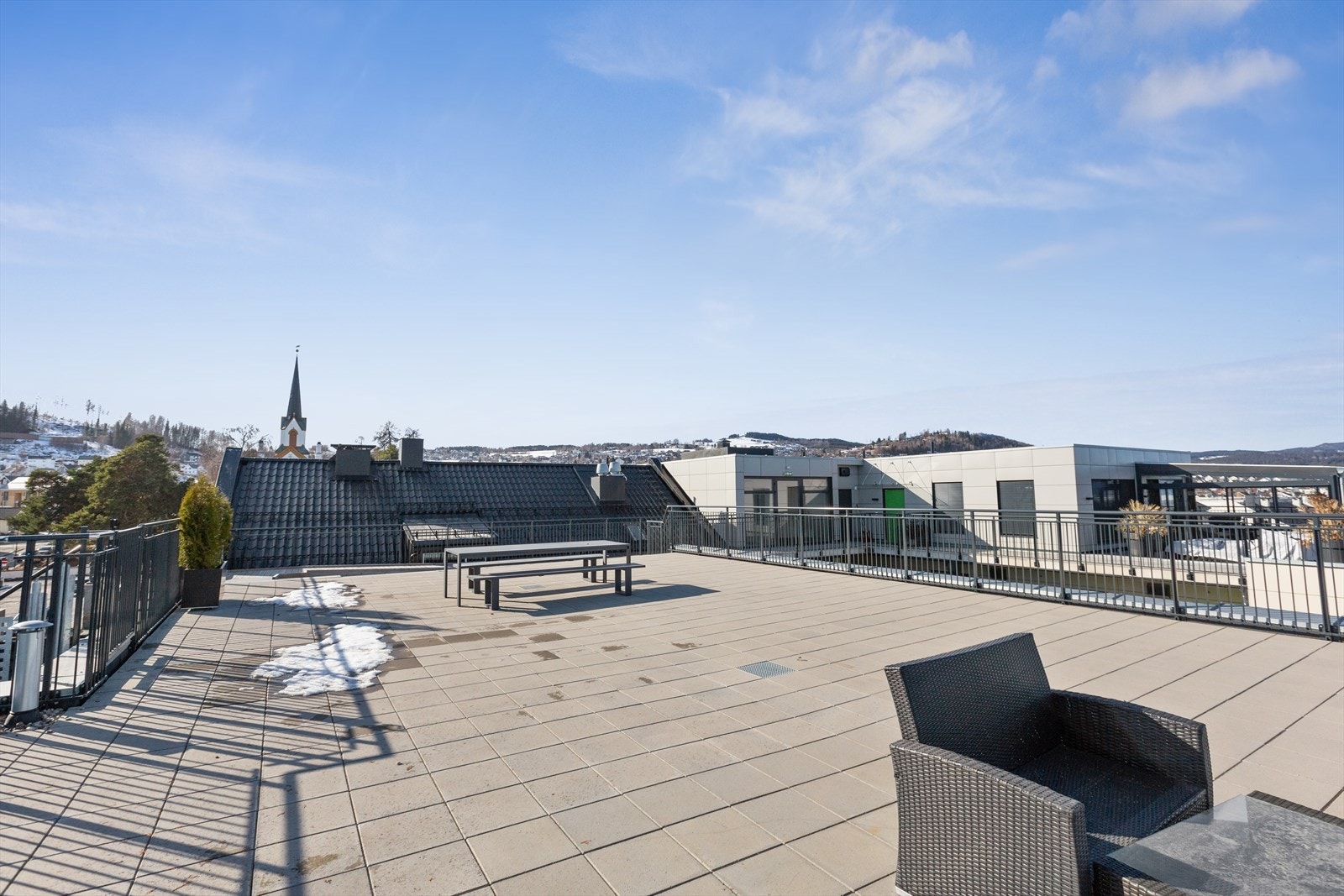 Felles takterrasse Galleribilde