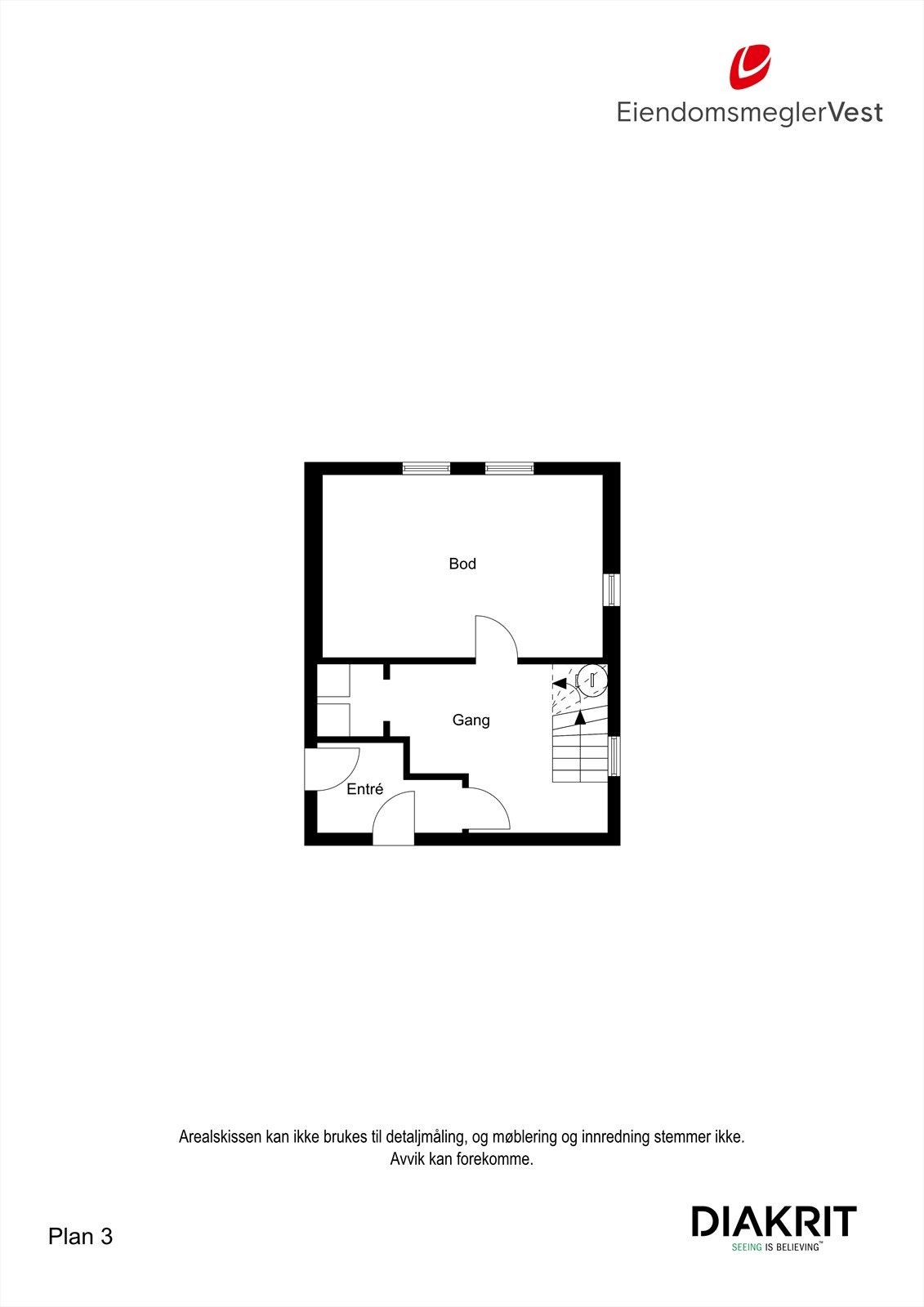 2D - Plantegning kjeller Galleribilde