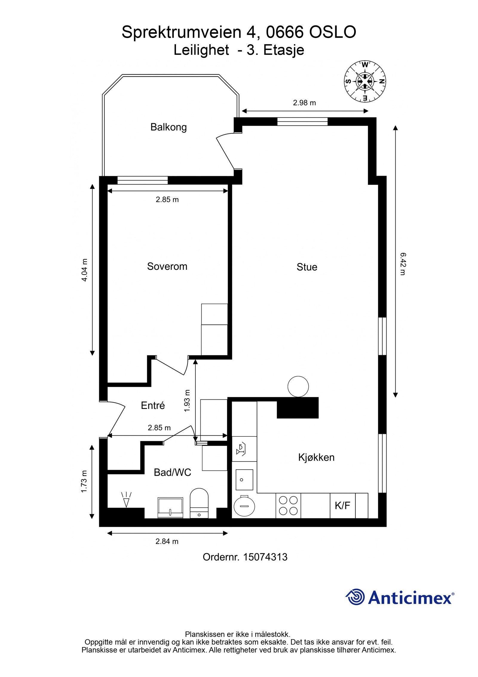 Plantegning. Galleribilde