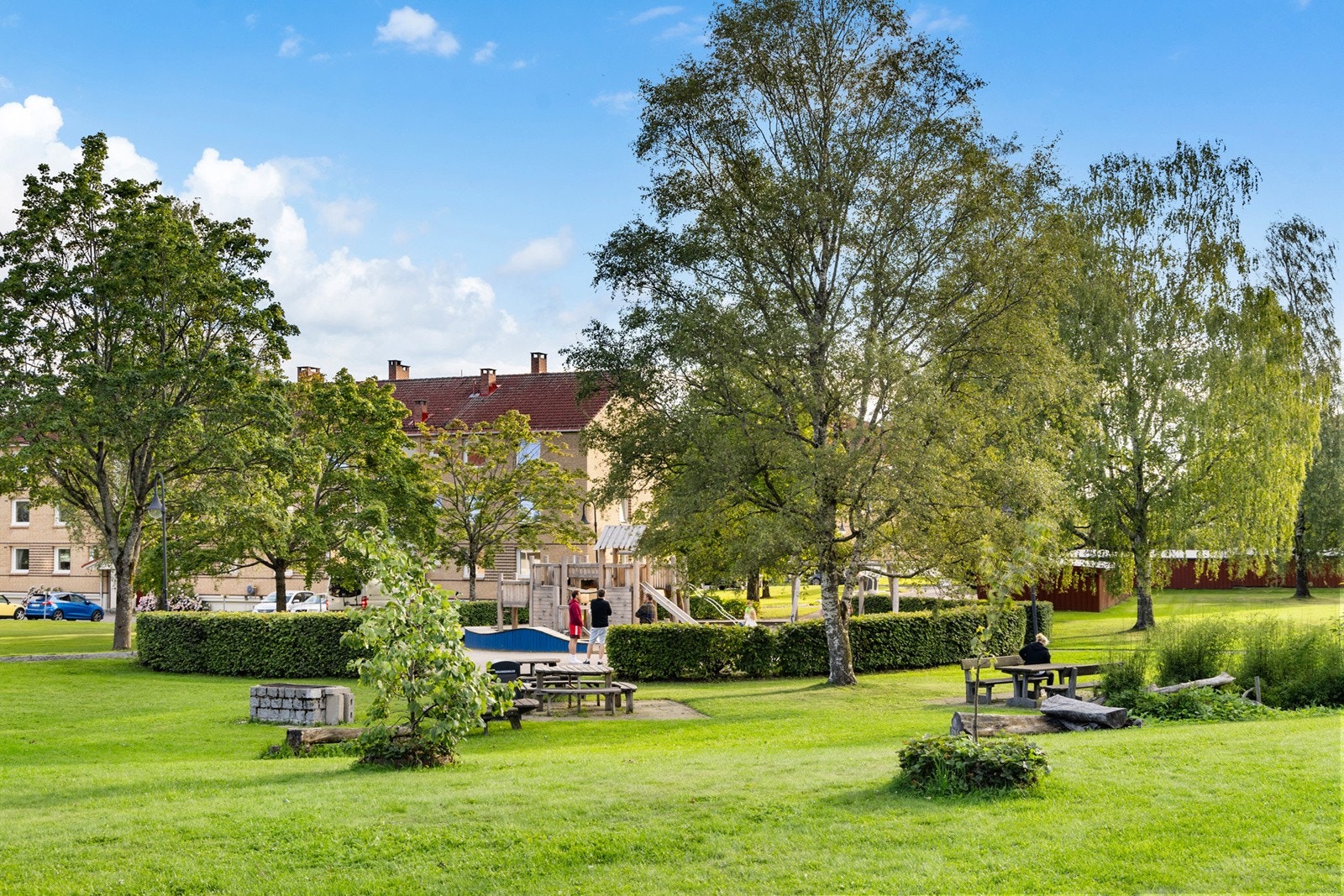 Flere hyggelige møteplasser på området. Galleribilde