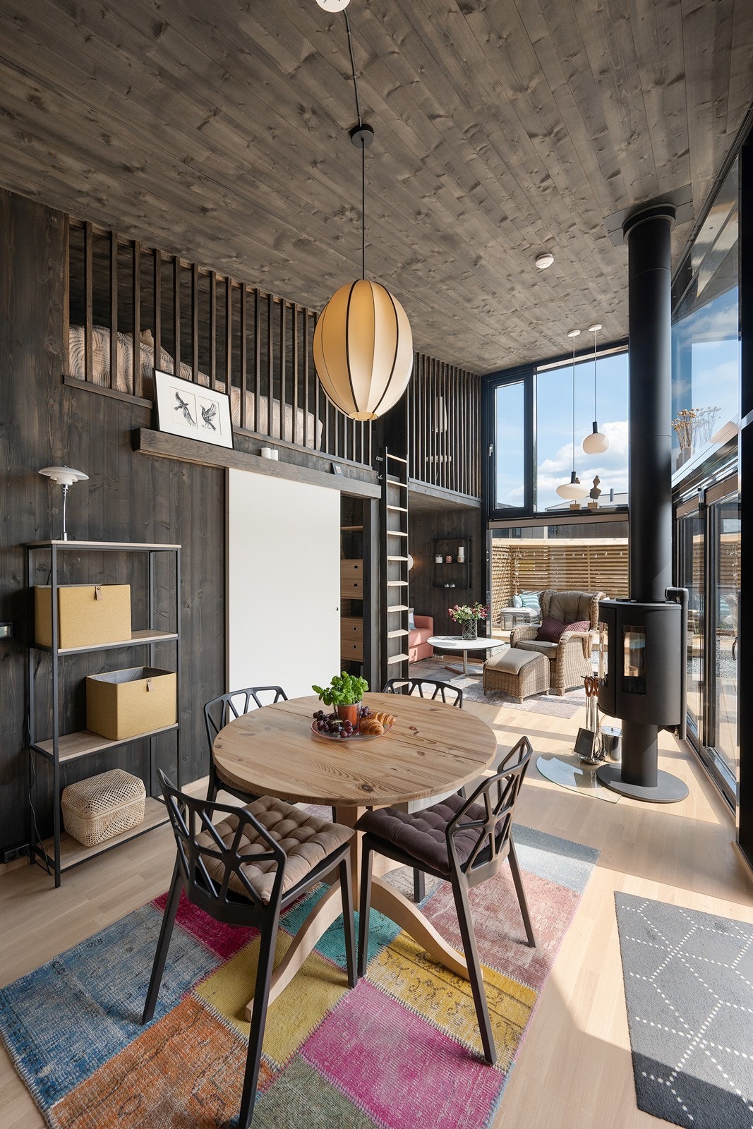 Allrommet er lyst og tiltalende. Galleribilde