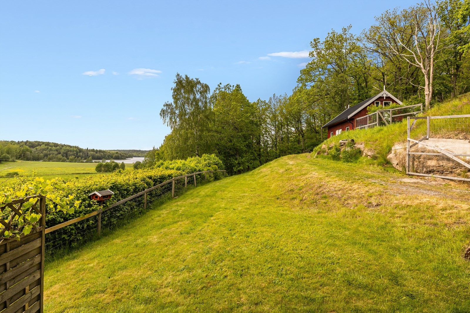Del av hage og tun - fine utearealer til lek og dyrking Galleribilde