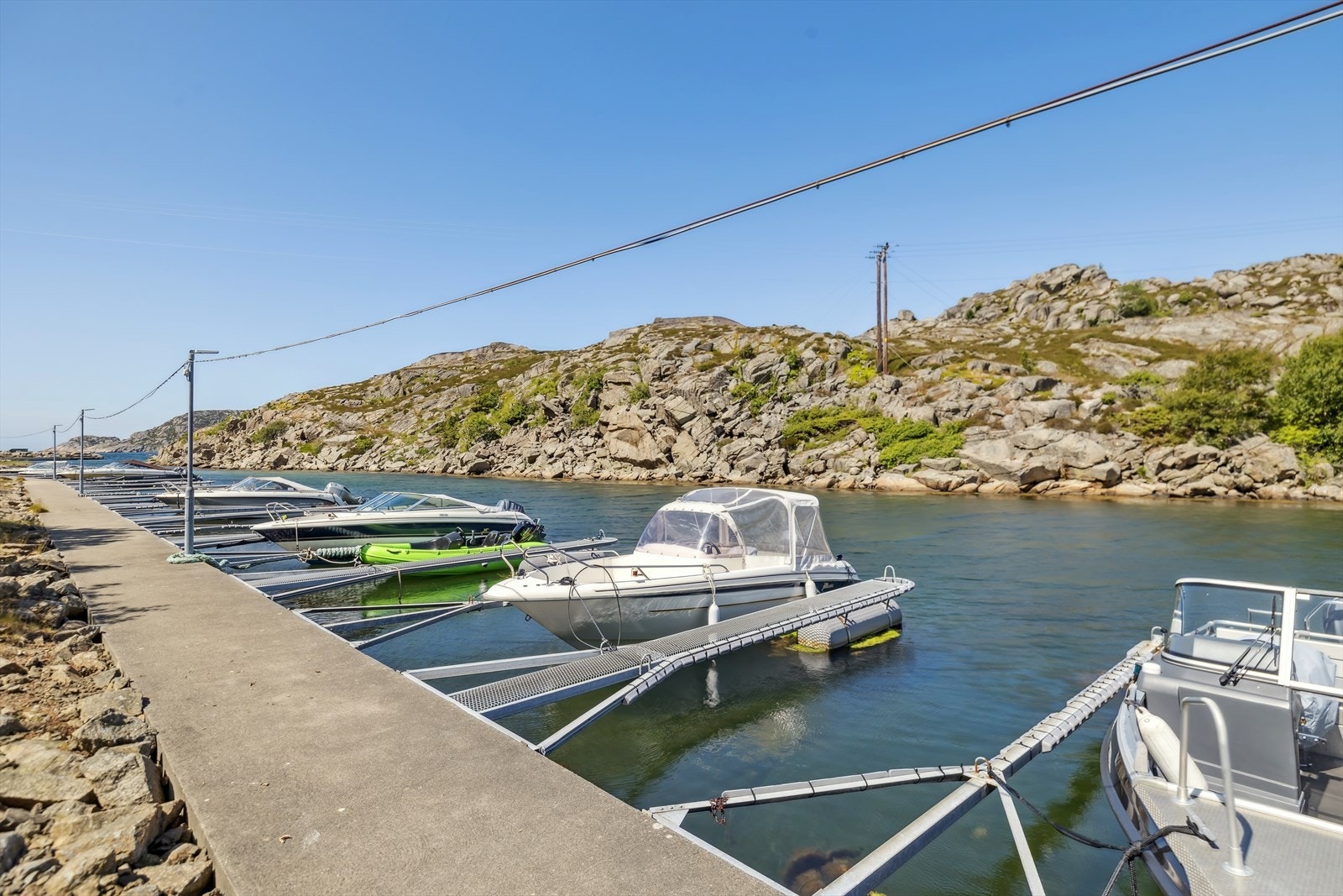 Båtplass som medfølger hytten Galleribilde