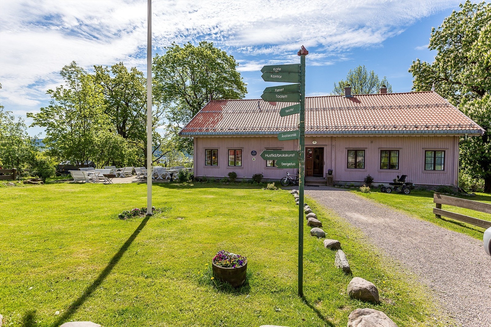 Årvoll gård. Galleribilde