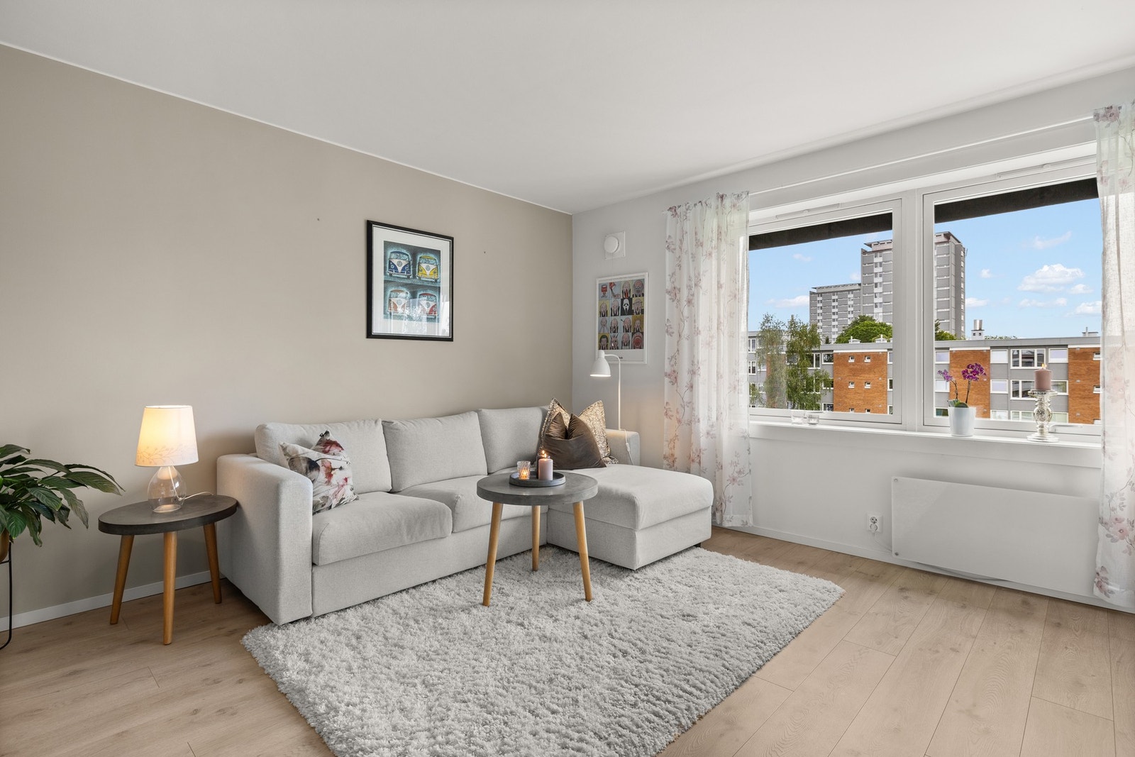 Nye vinduer i regi av borettslaget i 2022. Galleribilde