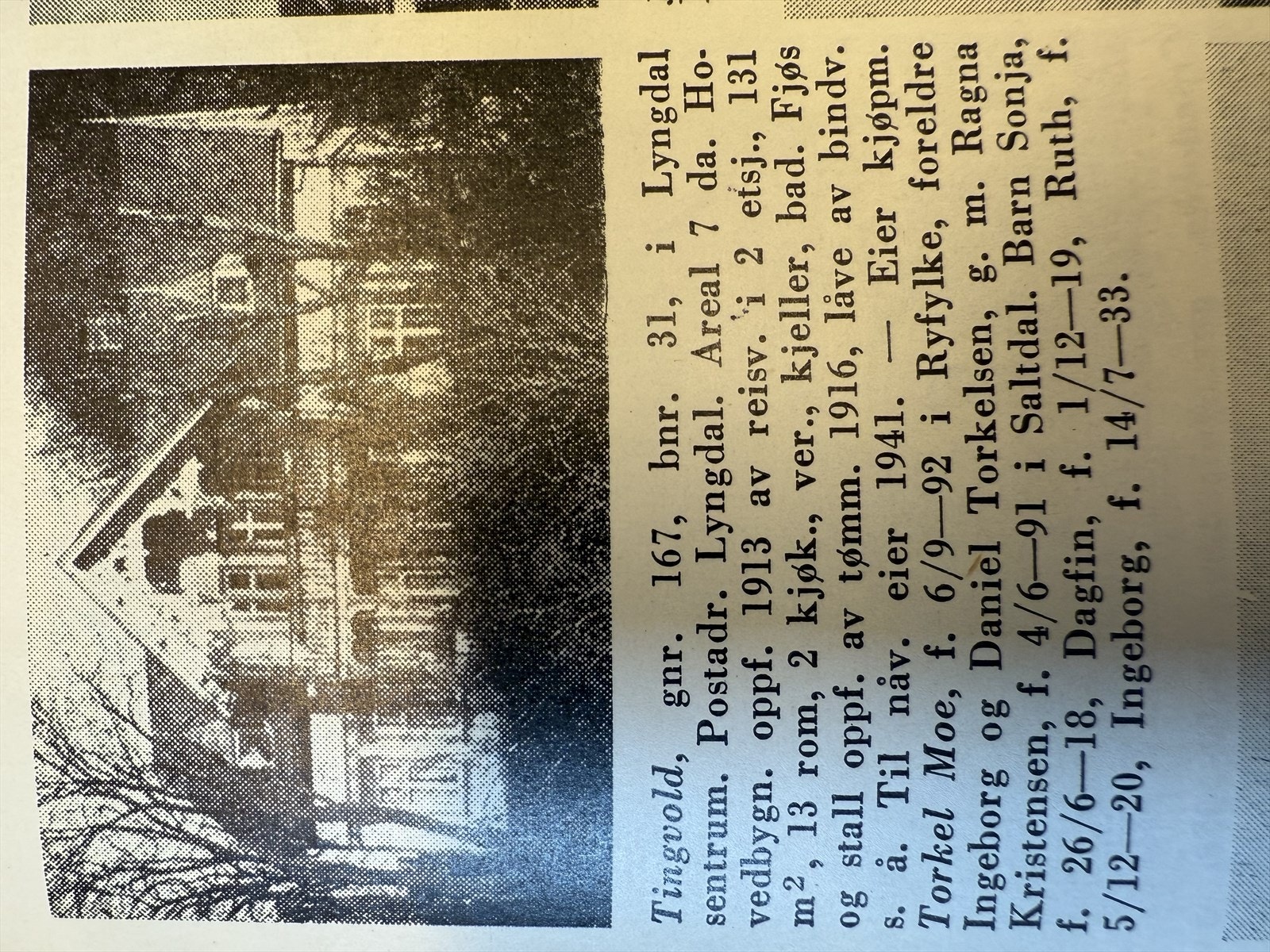 Utklipp Norges Bebyggelse Galleribilde