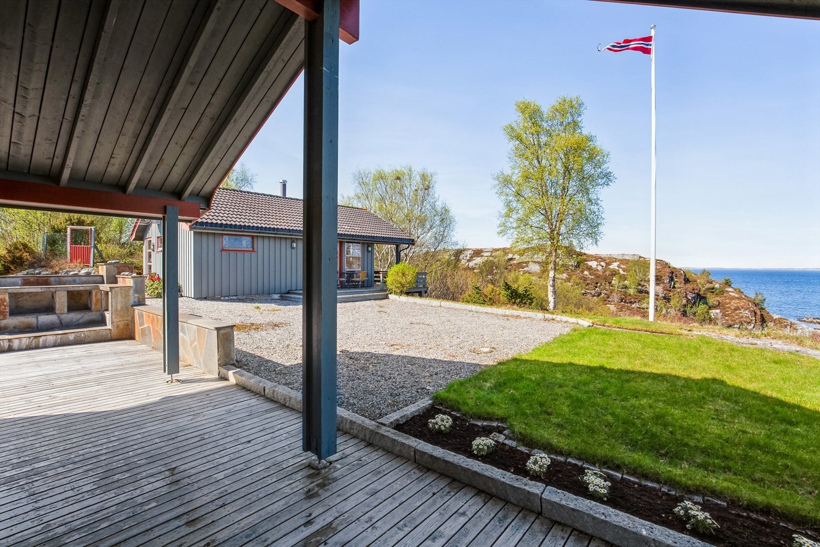 Her kan sene kvelder med venne og familie nytes til det fulle! Galleribilde