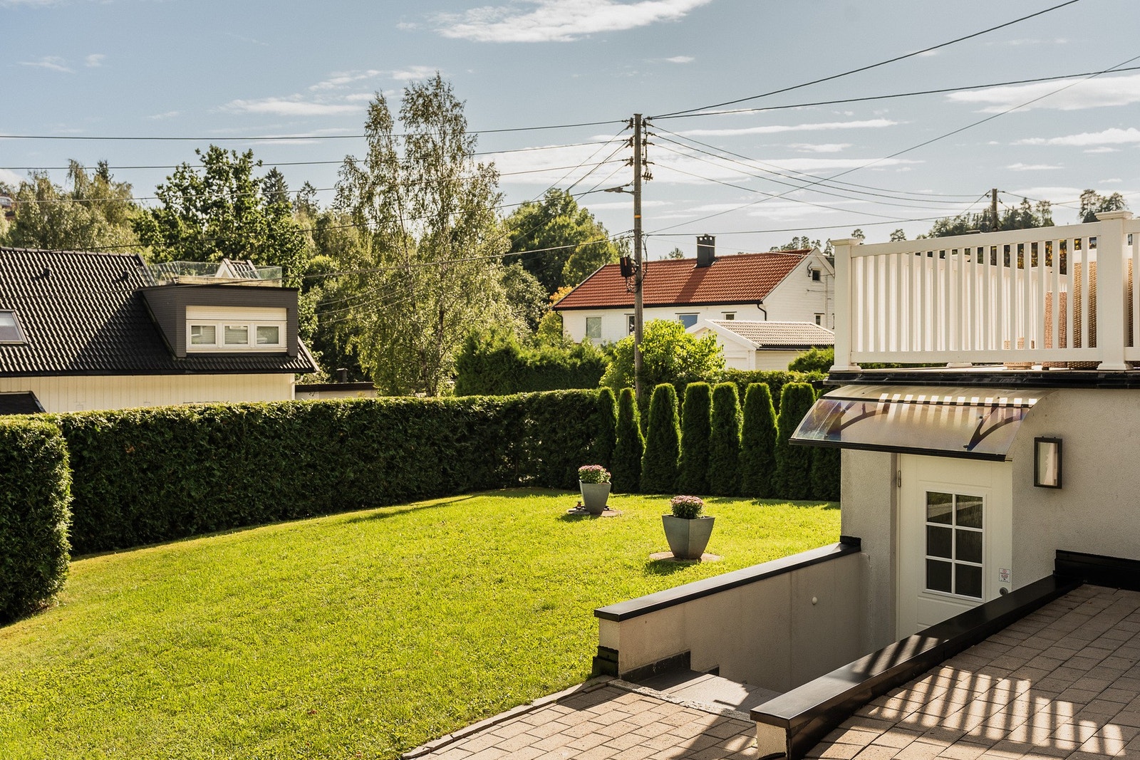 Flott opparbeidet tomt. Galleribilde