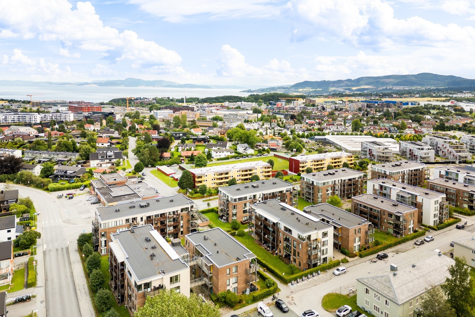 Borettslaget har installert kombinert brannvarslingsanlegg og innbruddsvarsling. Galleribilde