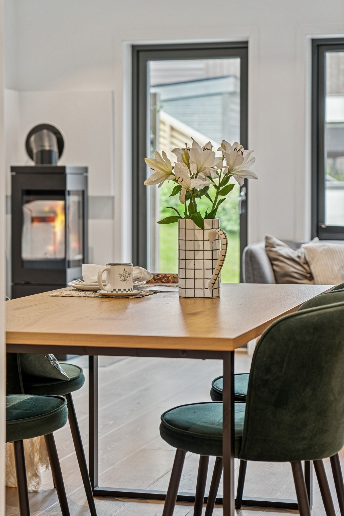 God plass til spisebord Galleribilde