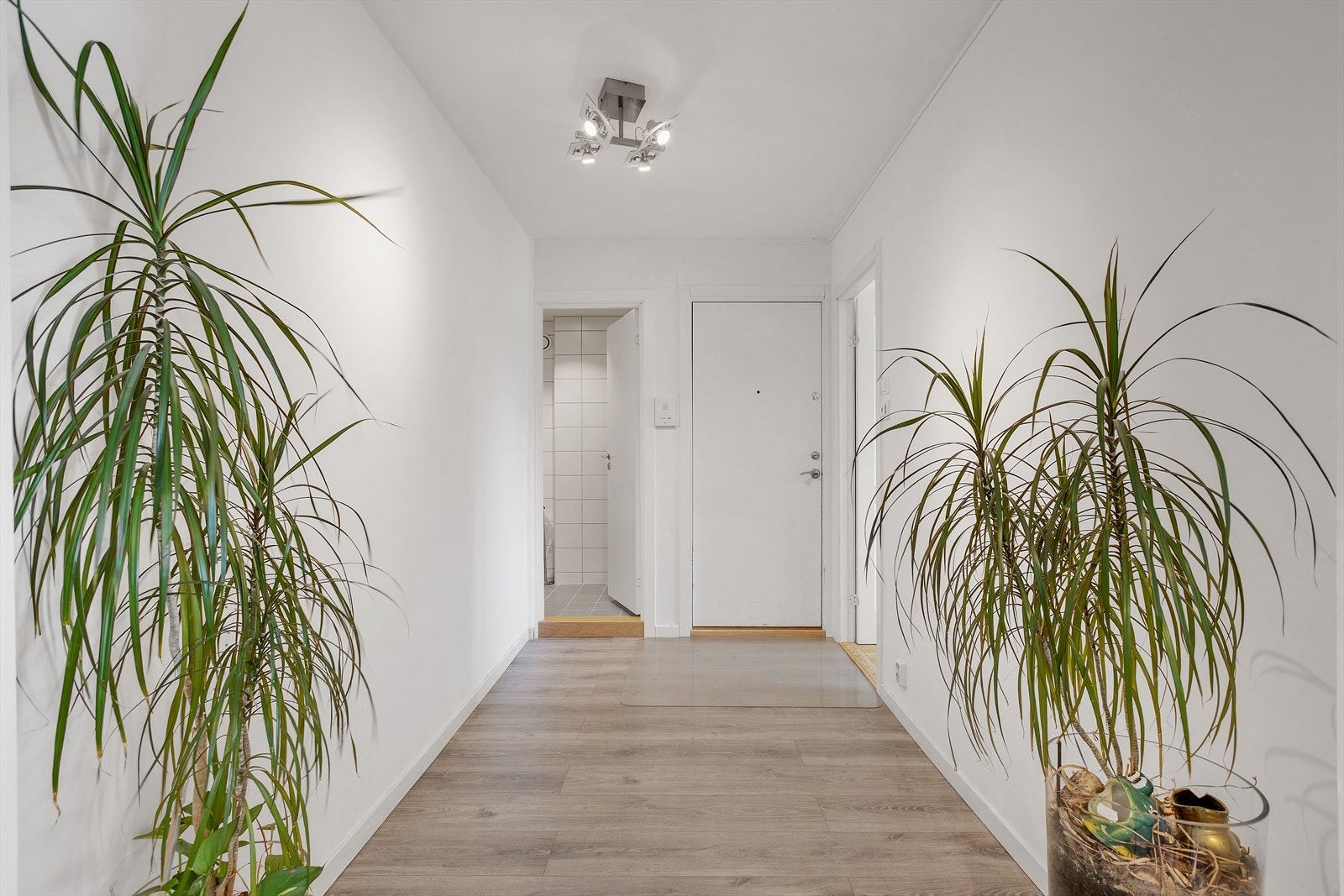 Innbydende entrée ønsker dere velkommen hjem! Galleribilde
