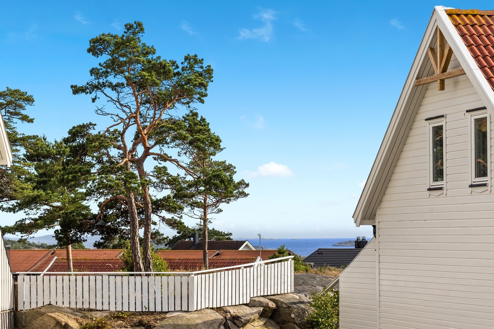 Utsikt fra balkongen i 2. etasje Galleribilde