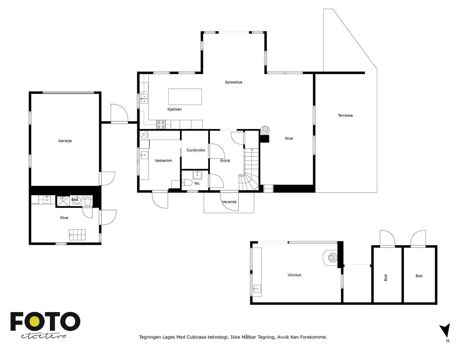 Veiledende plantegning 1. etasje. Ikke målbar Galleribilde
