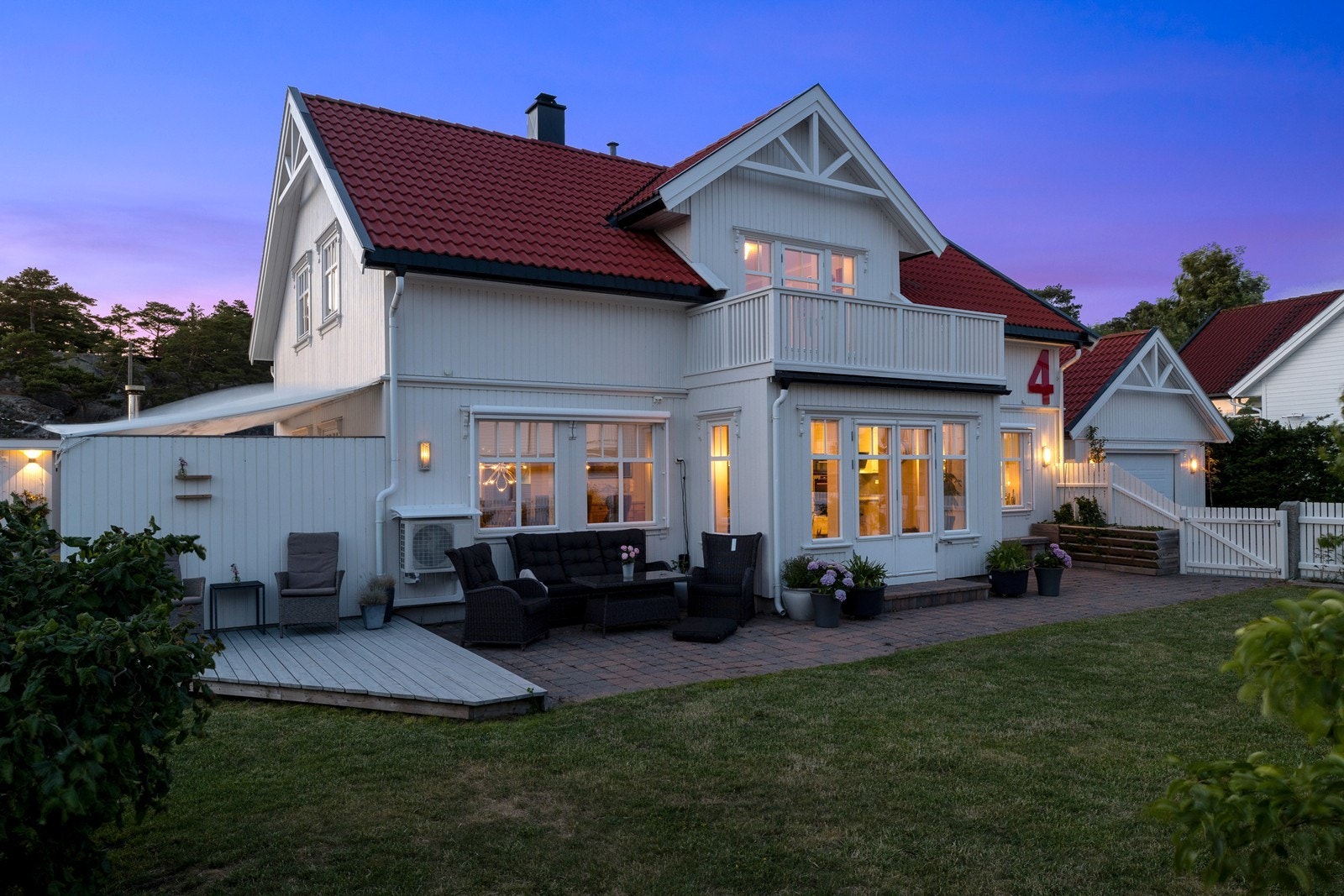 Kveldsstemning Galleribilde