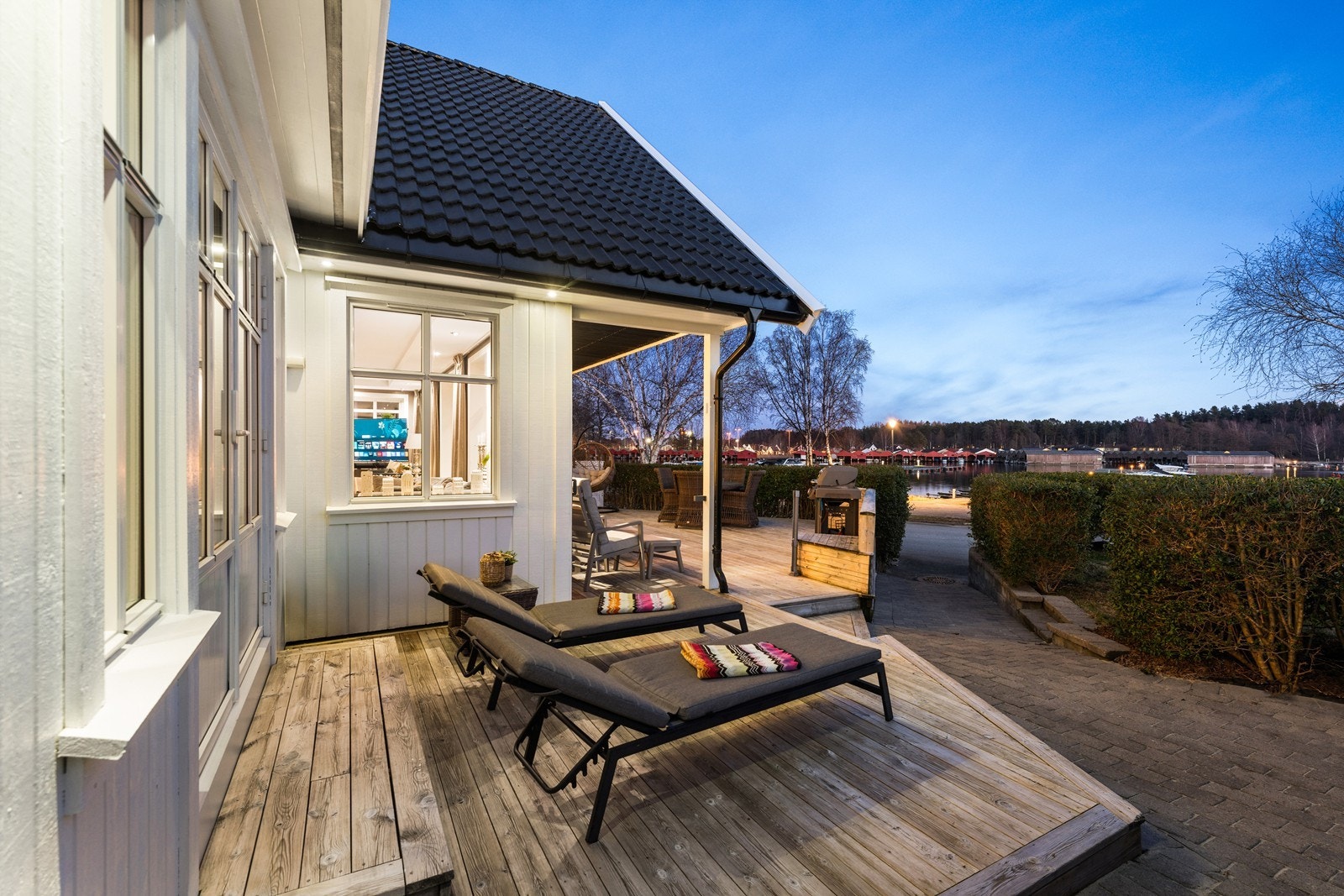 Kveldsfoto Galleribilde