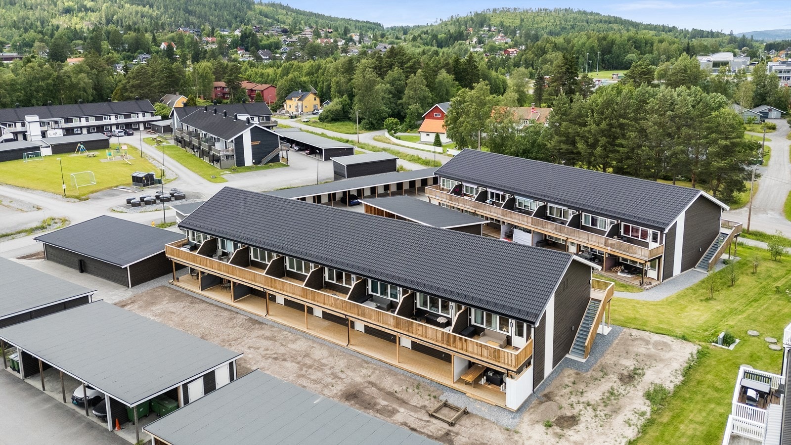 Sameiet består av to blokker med hhv 14 og 16 leiligheter Galleribilde