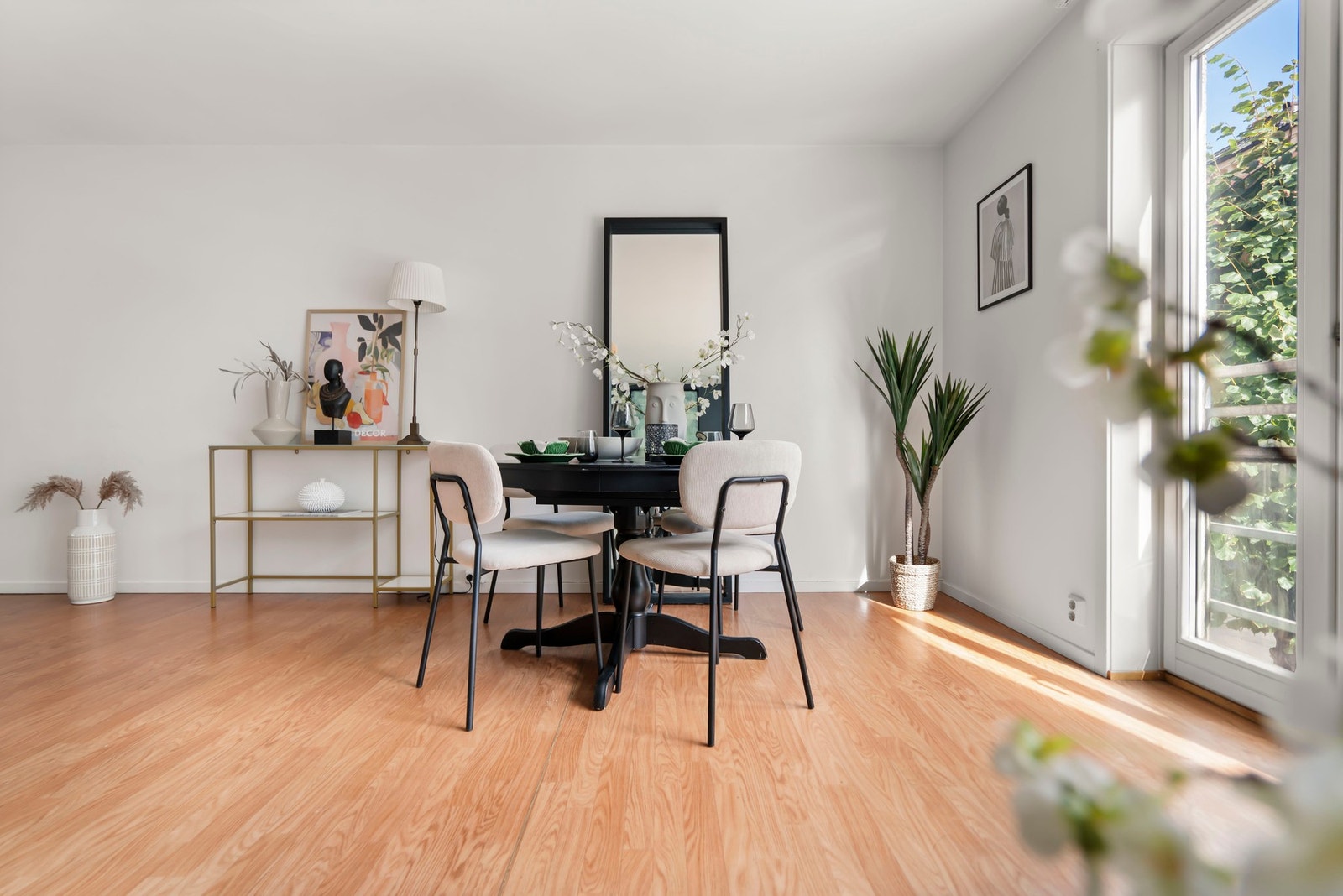 Det er også god plass til en hyggelig spisesone. Galleribilde