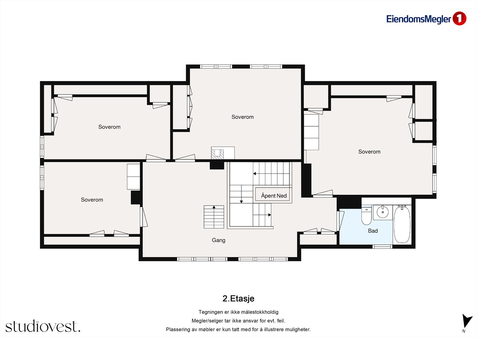 Planskisse Galleribilde