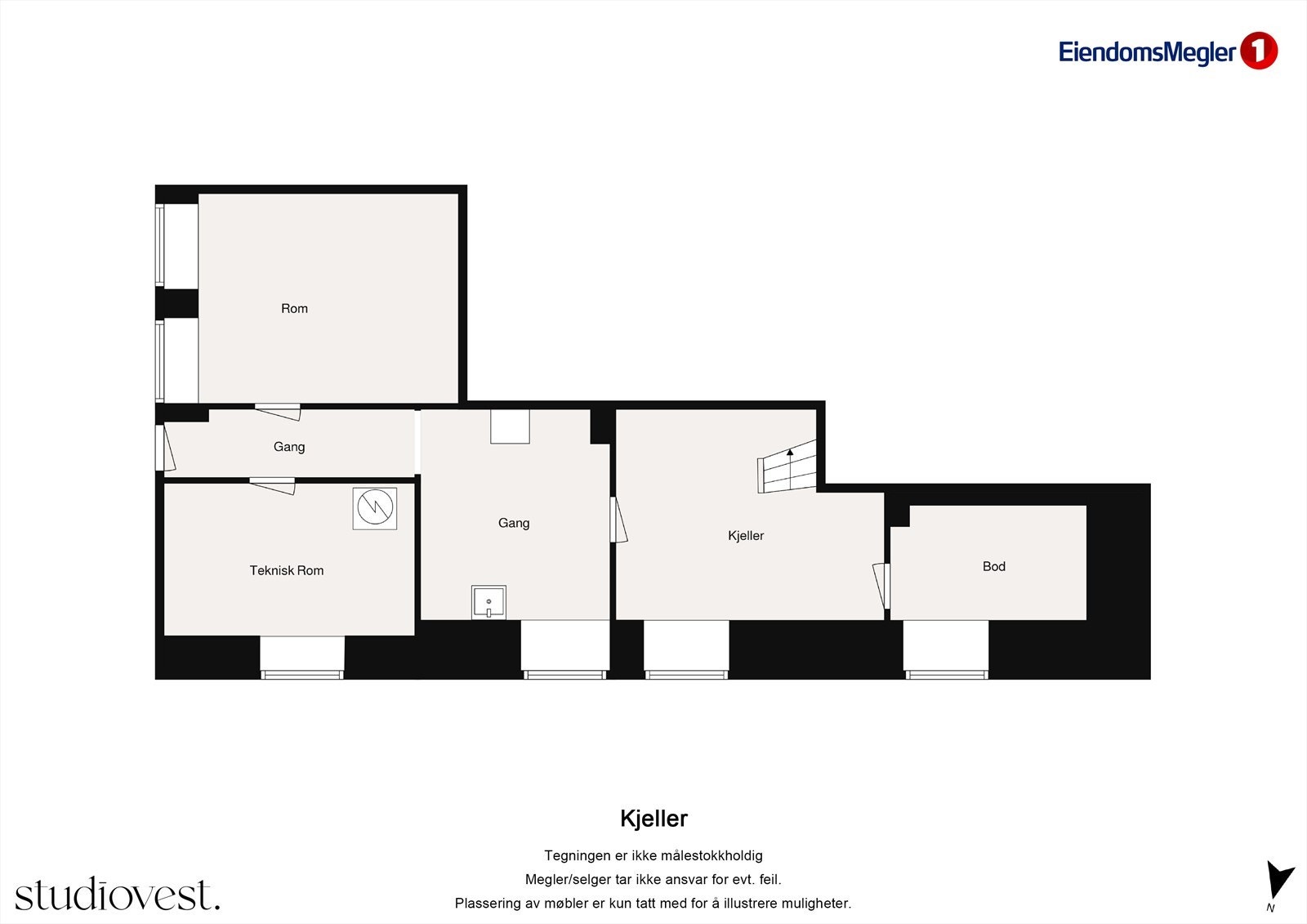 Planskisse Galleribilde