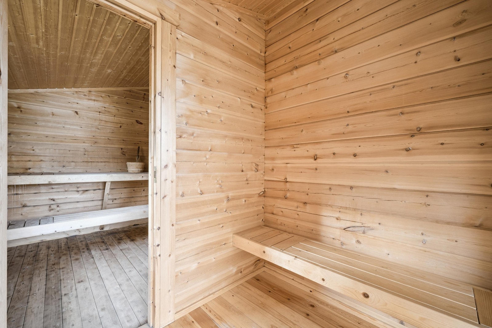 Sauna anneks med omkledningsrom Galleribilde