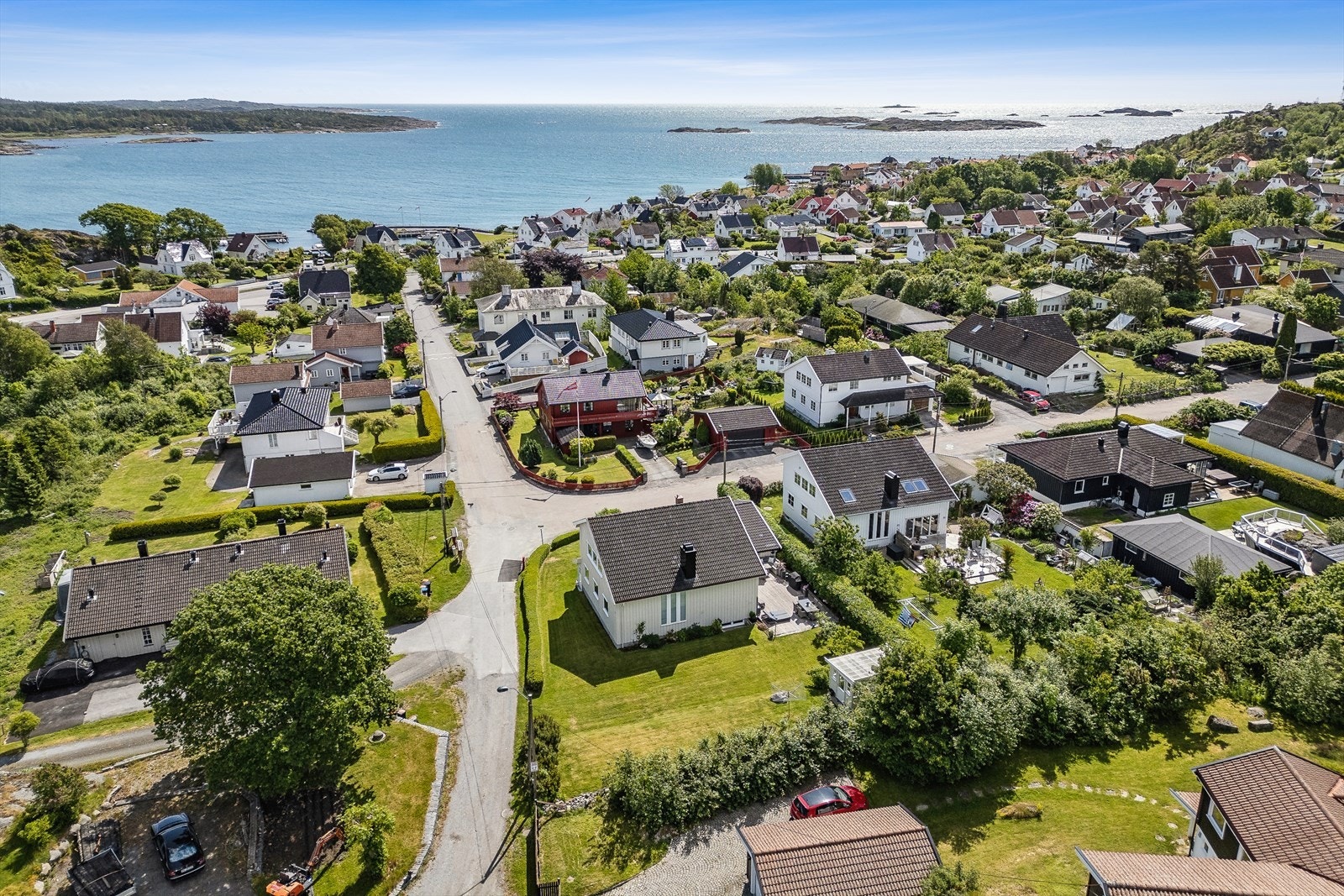 Litt over 300 meter til saltvann, krabber og brennmaneter Galleribilde