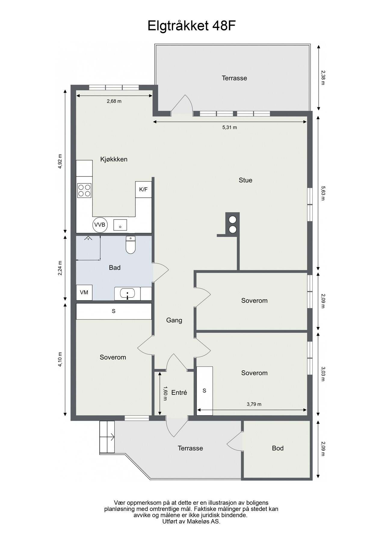 Plantegning. Galleribilde