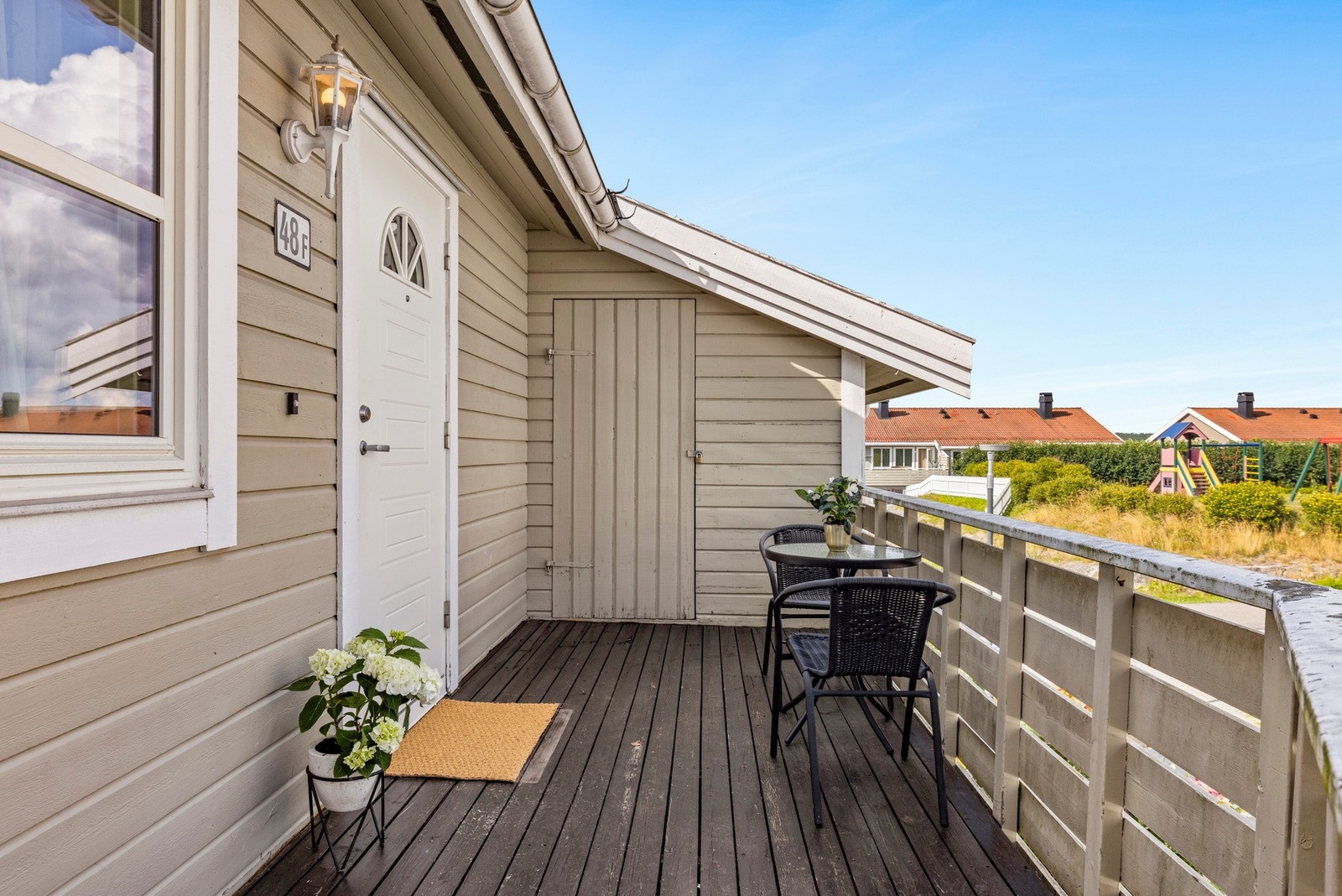 Fra inngangspartiet er det inngang til en bod på 5,1 kvm. Galleribilde