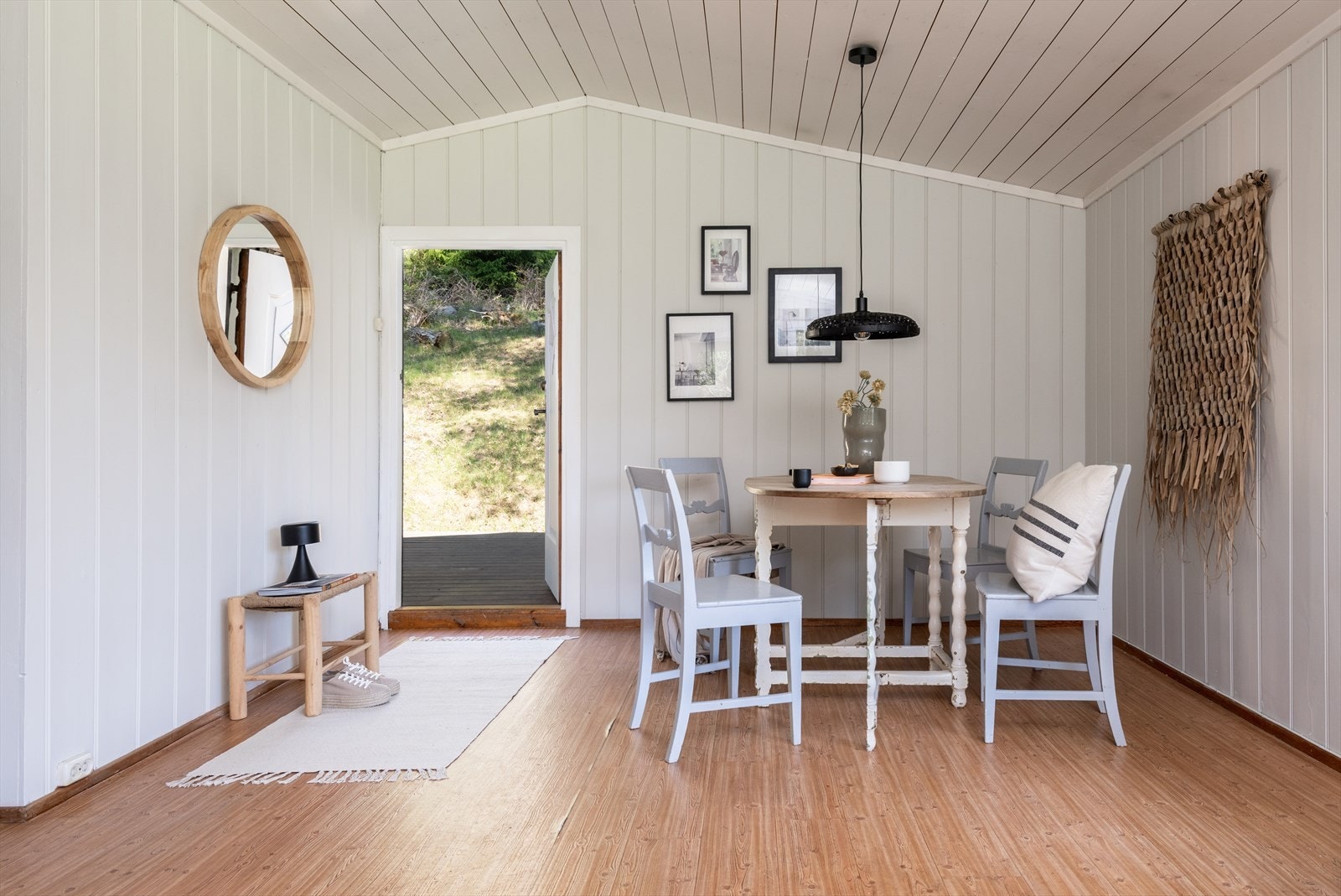 Stuevegger er nylig blitt malt i år. Galleribilde