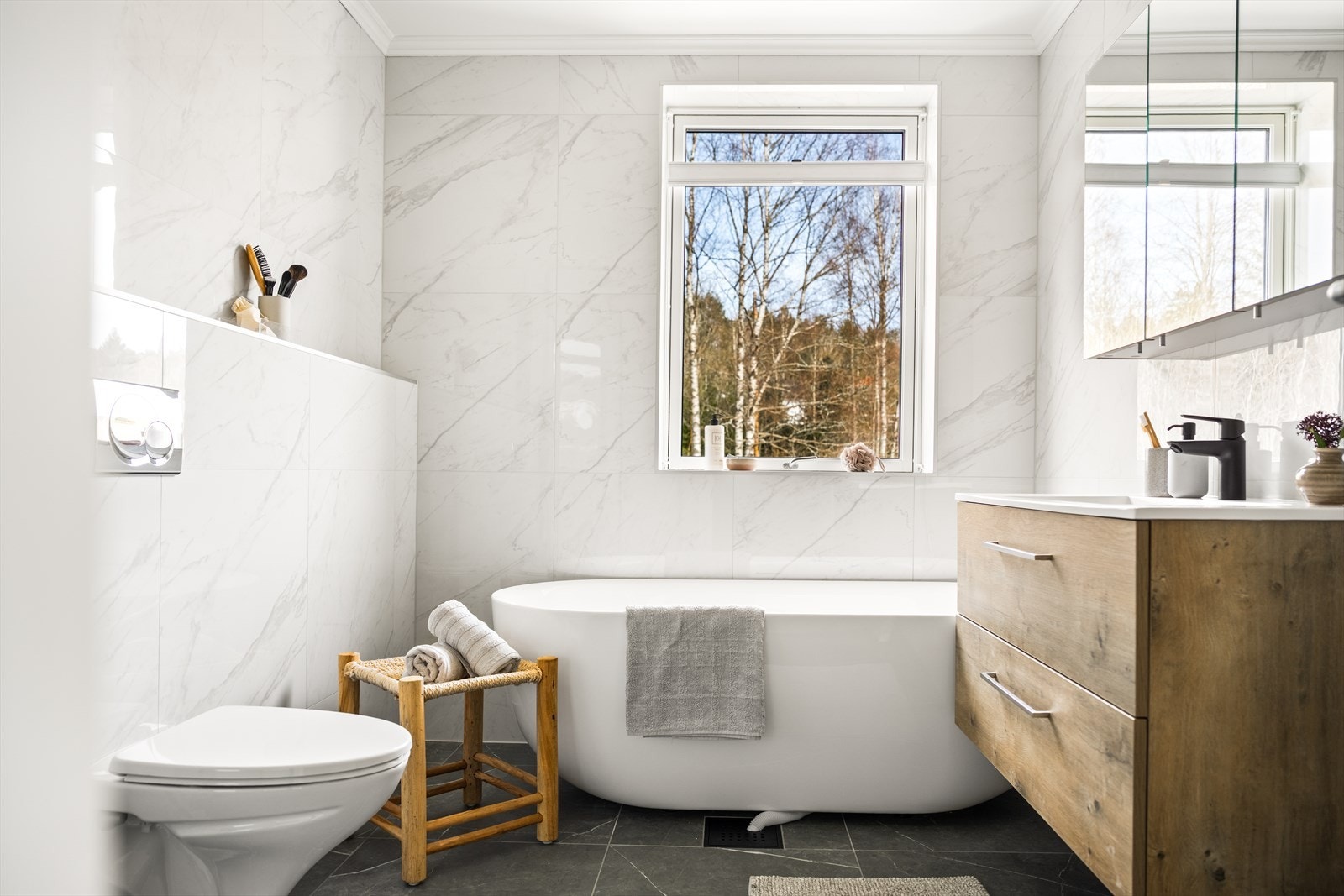 Badet er lekkert og pusset opp i 2025 Galleribilde