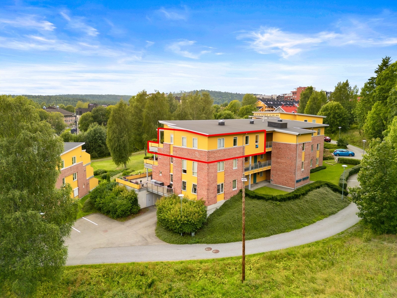 Beste interne beliggenhet - topp og ende Galleribilde