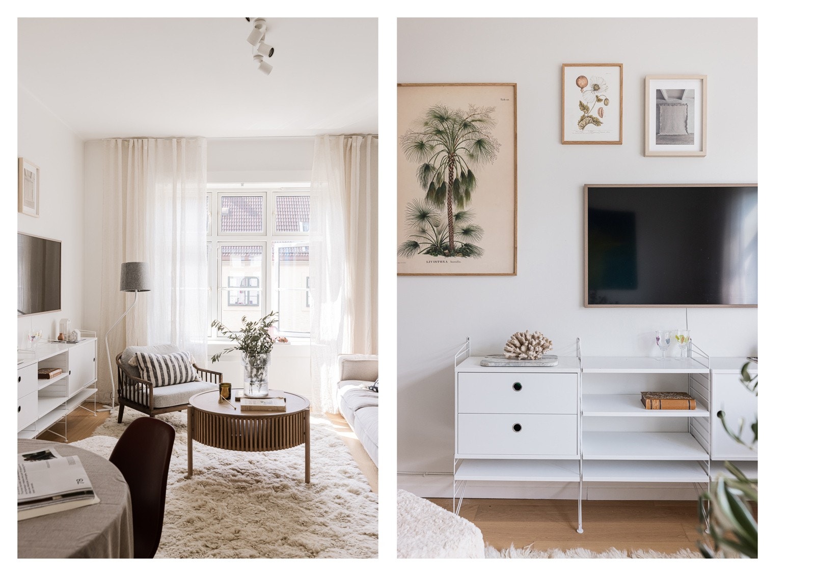 De store vindusflatene slipper inn rikelig med naturlig lys. Galleribilde