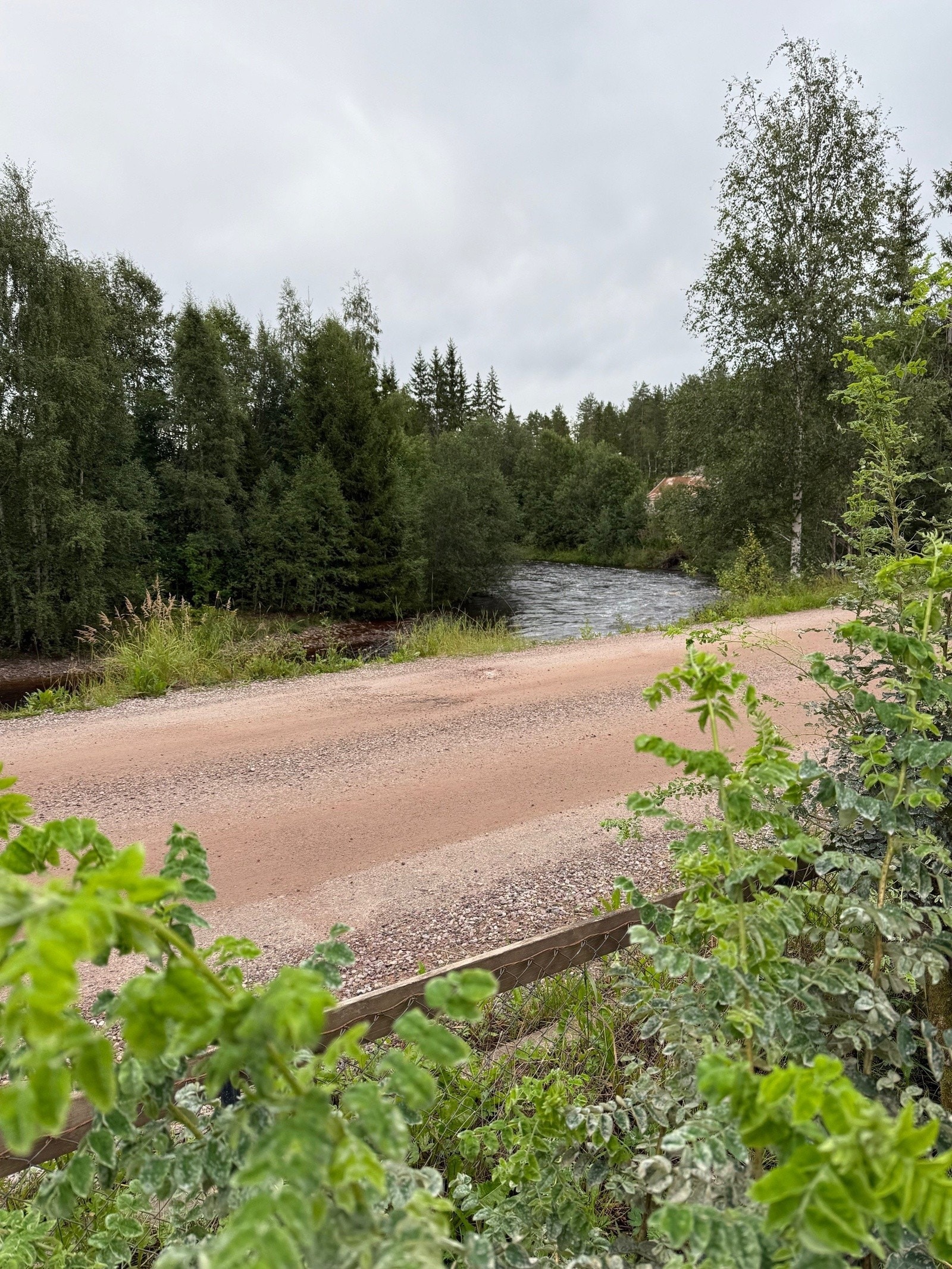 Eiendommen har en hyggelig hage med nærhet til fiskeelv og flotte skogsområder. Galleribilde