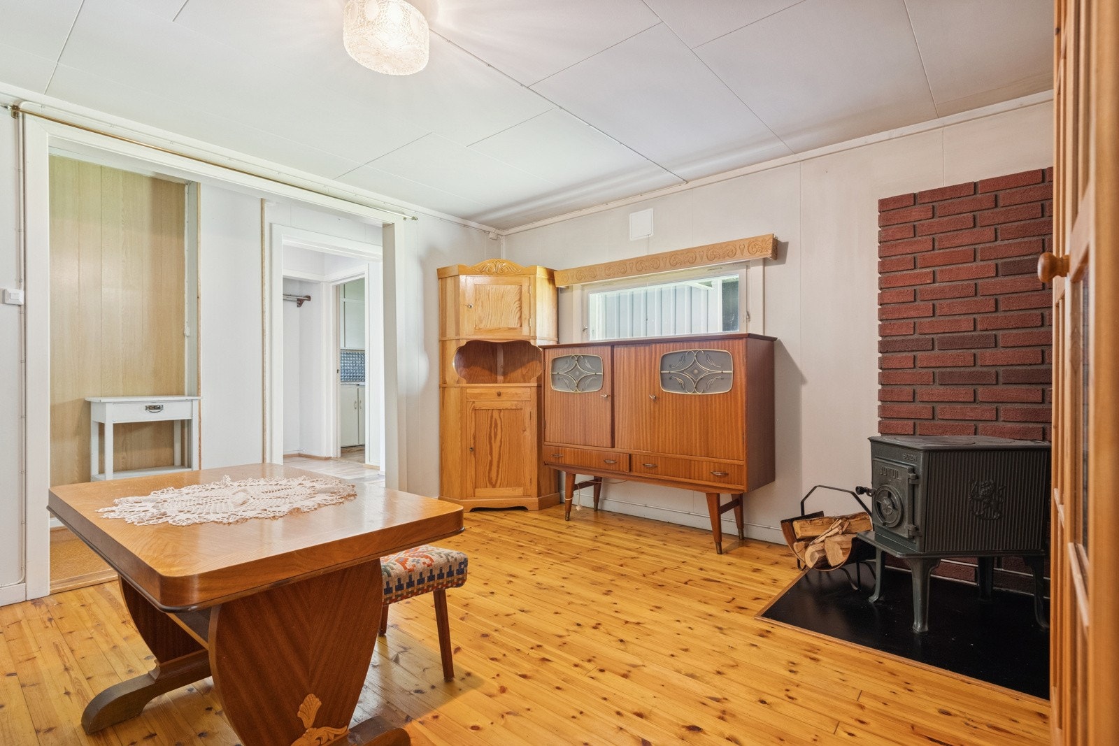 Boligen har to stuer som byr på ulike innredningsmuligheter. Galleribilde