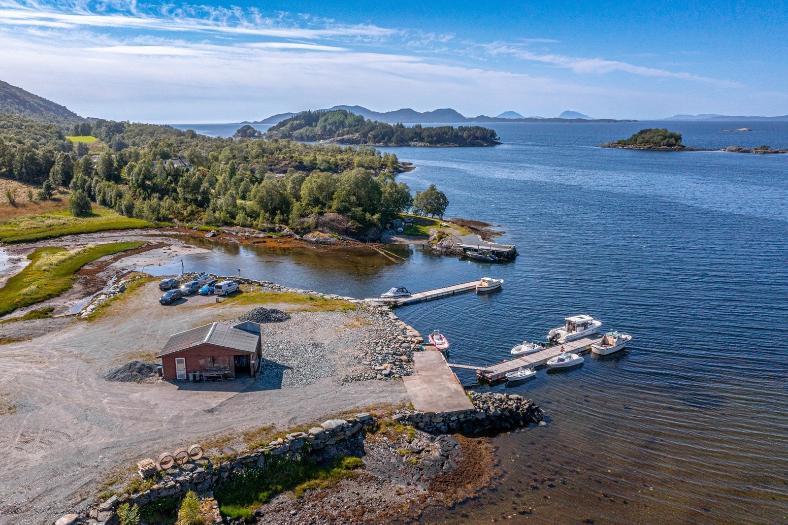 Planlagte rorbuer i rekke kjem her Galleribilde