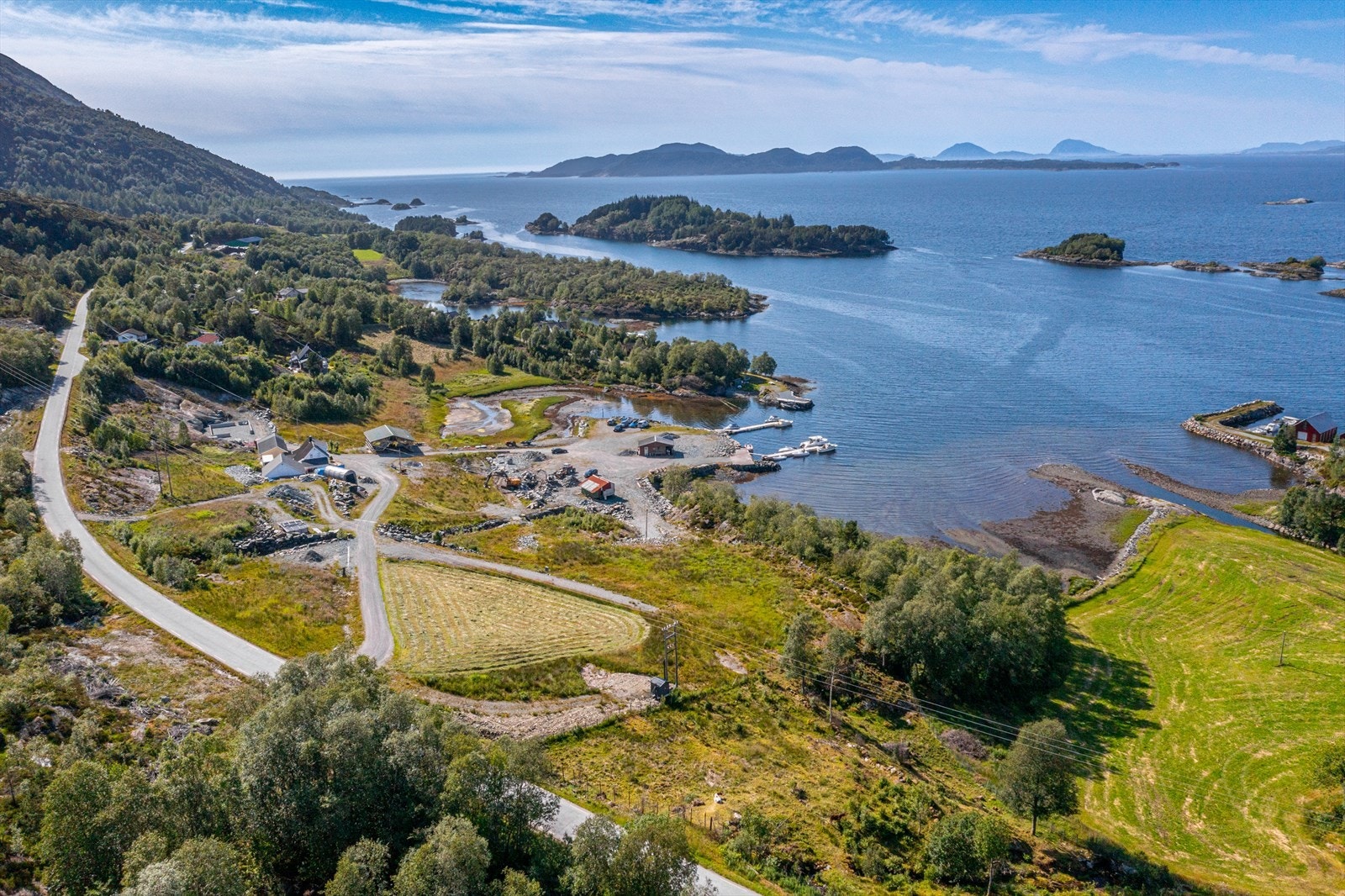 Lett tilkomst frå FV 609 Galleribilde