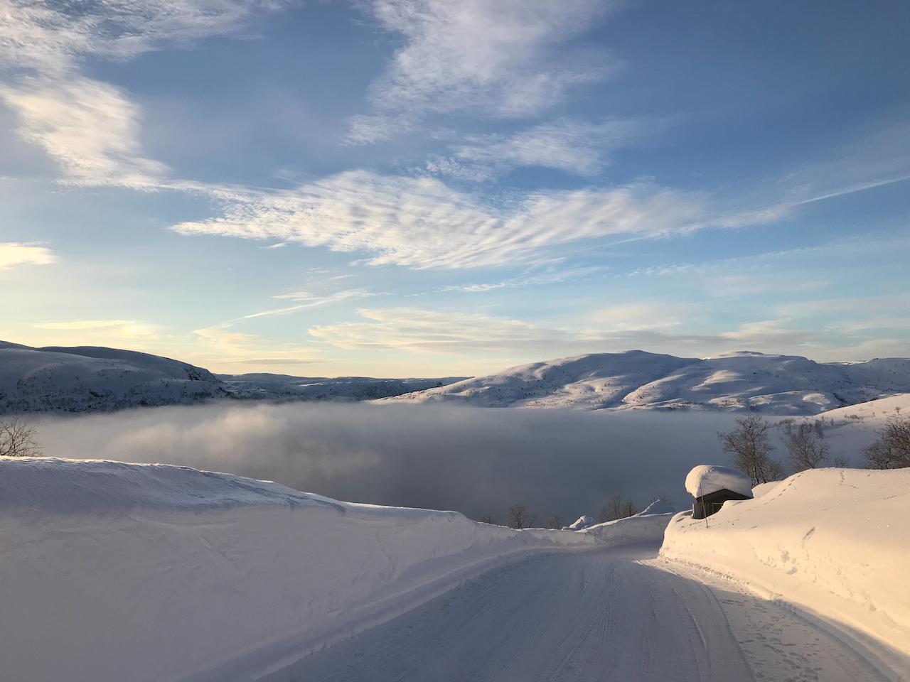 Perfekte omgivelser for deg som liker snøen - og skiløyper. Galleribilde