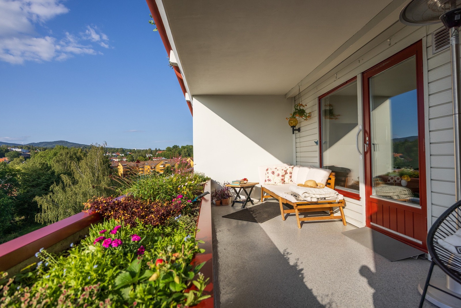 Her kan du ligge helt uforstyrret å nyte solen! Galleribilde