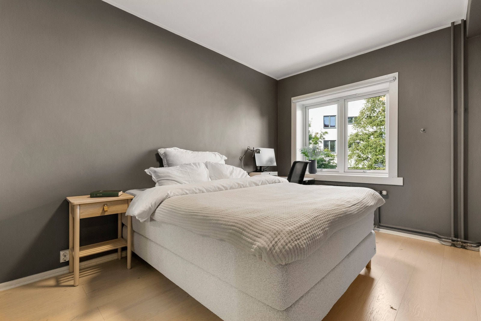 Meget romslig soverom. Galleribilde