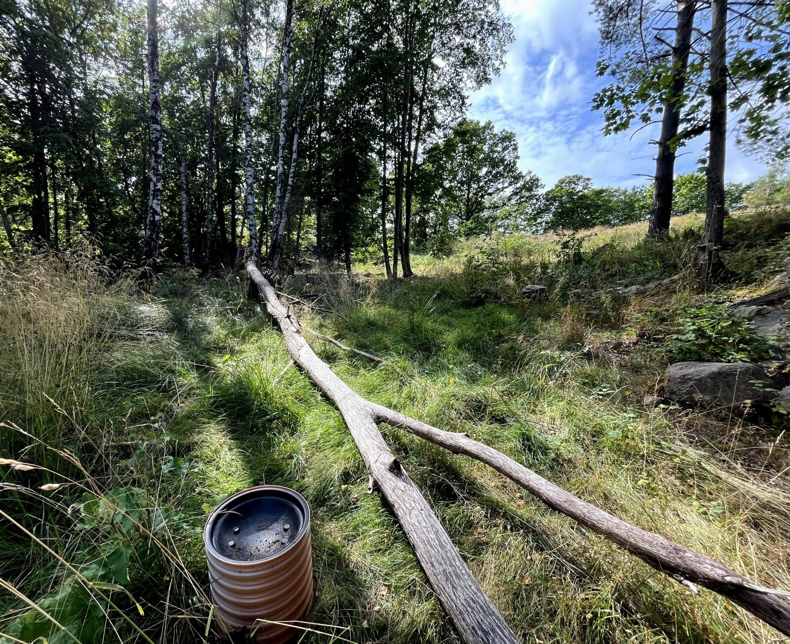 Det er også vann og avløp lagt til tomtegrense Galleribilde