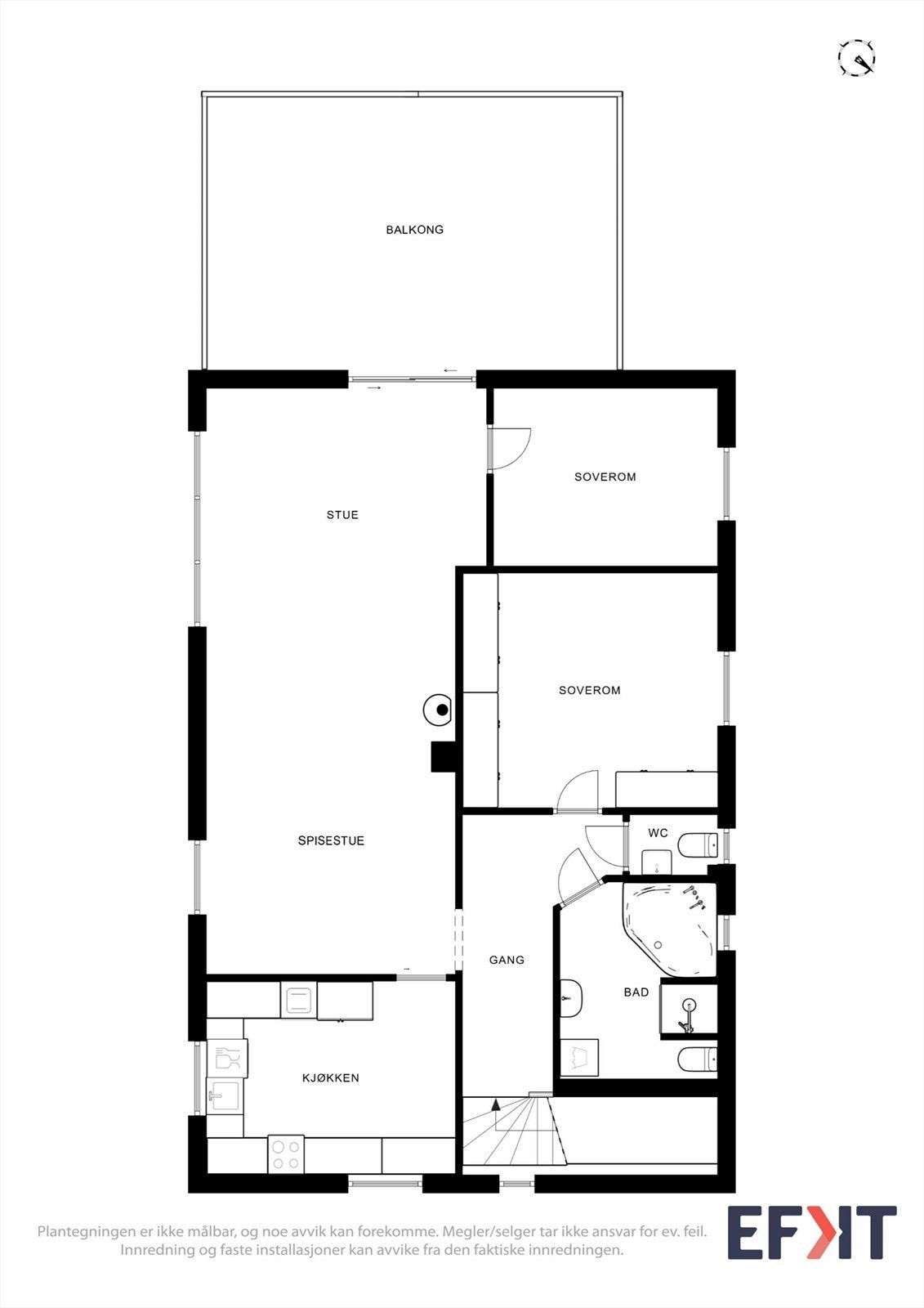 Plantegninger - 2. etasje Galleribilde