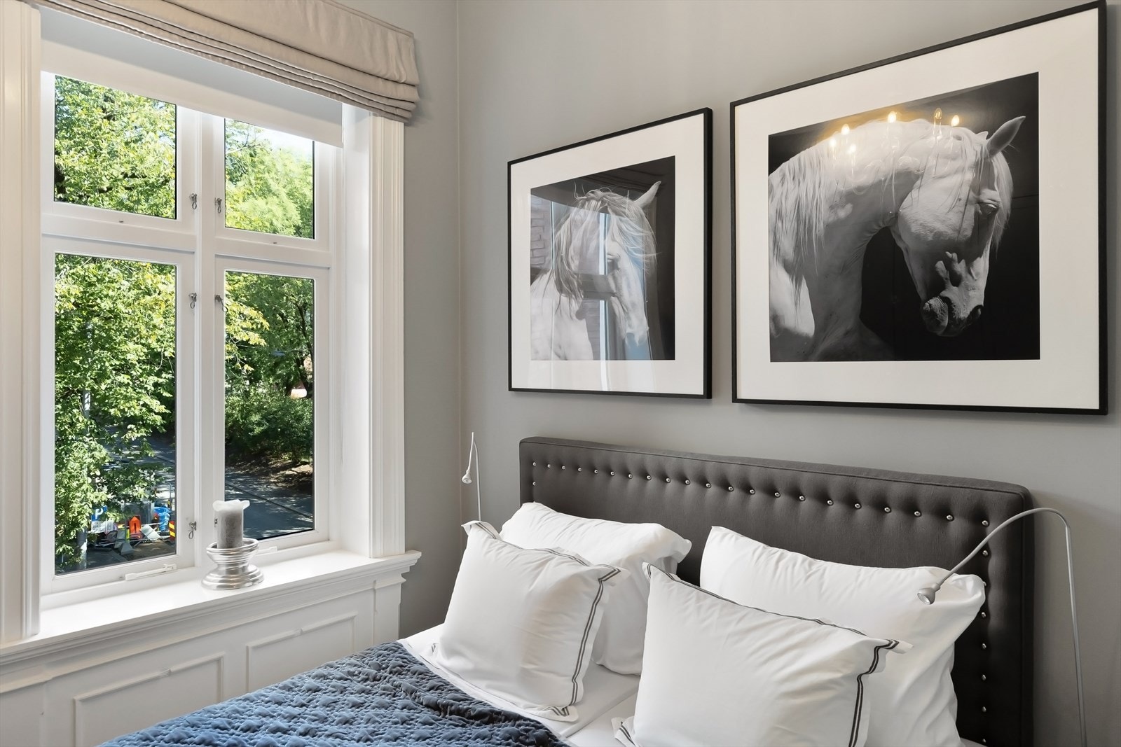 God plass til dobbeltseng. Galleribilde