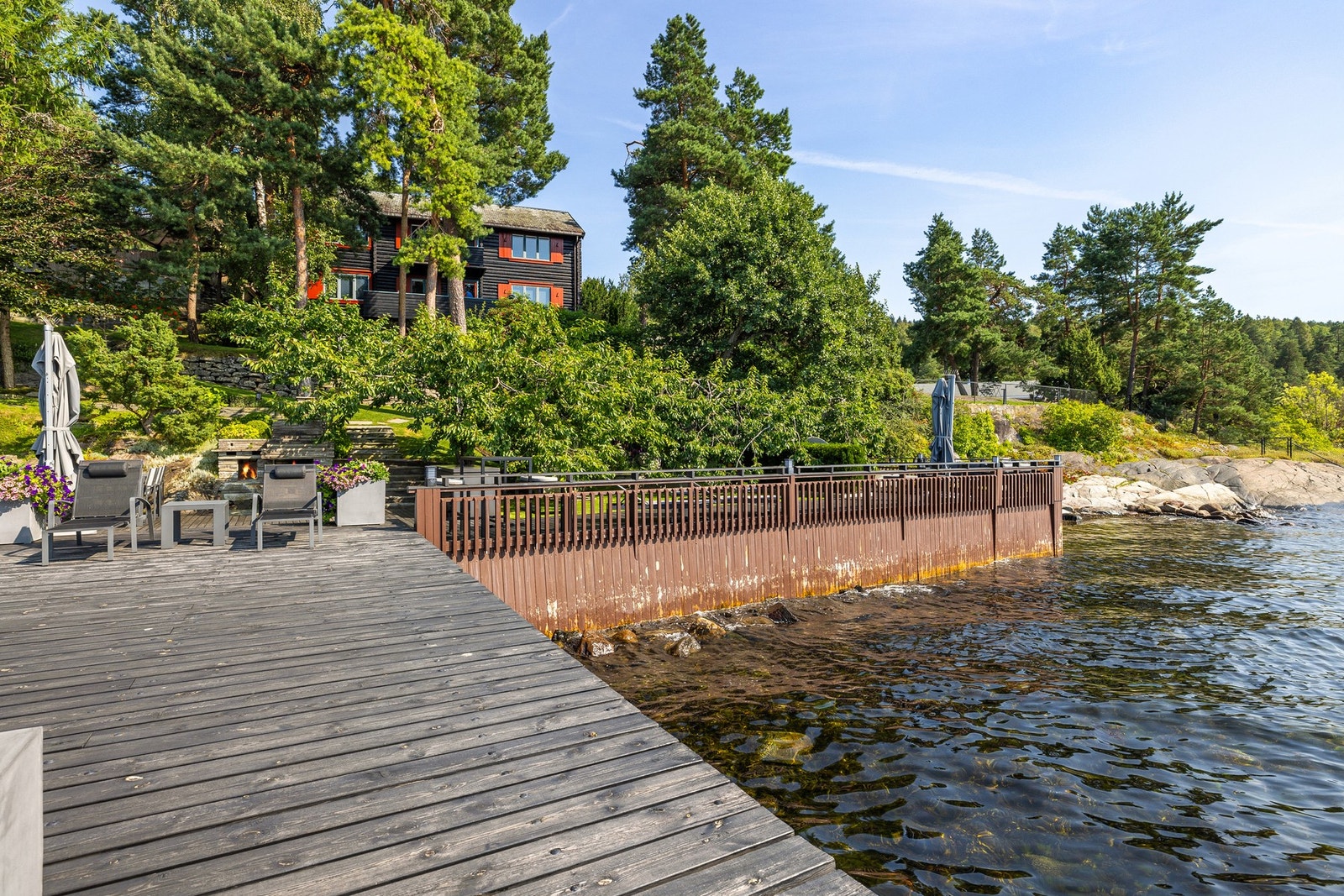 Her vil man nyte lange sommerdager med venner og familie. Galleribilde