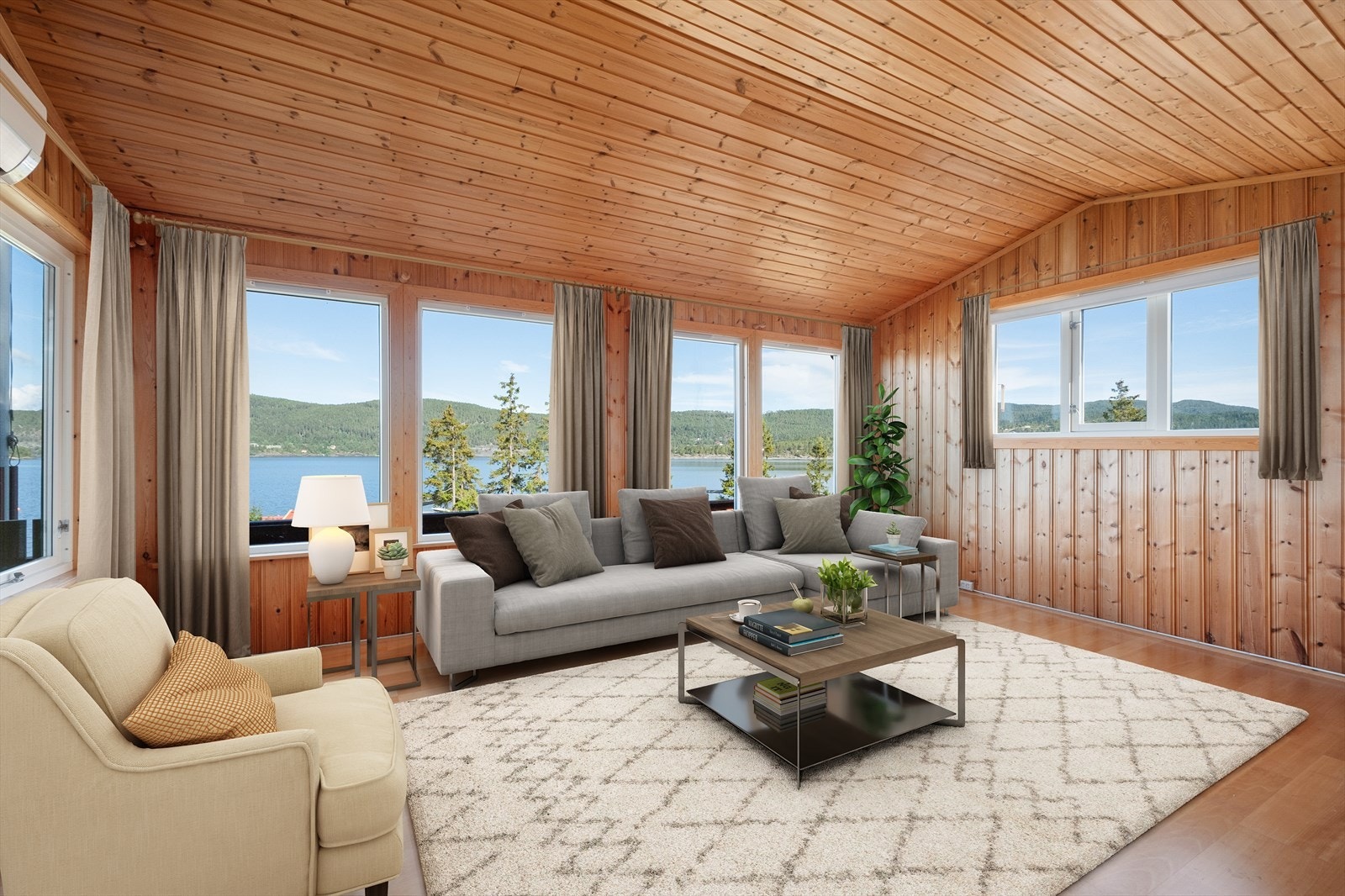 Digitalmøblert Galleribilde