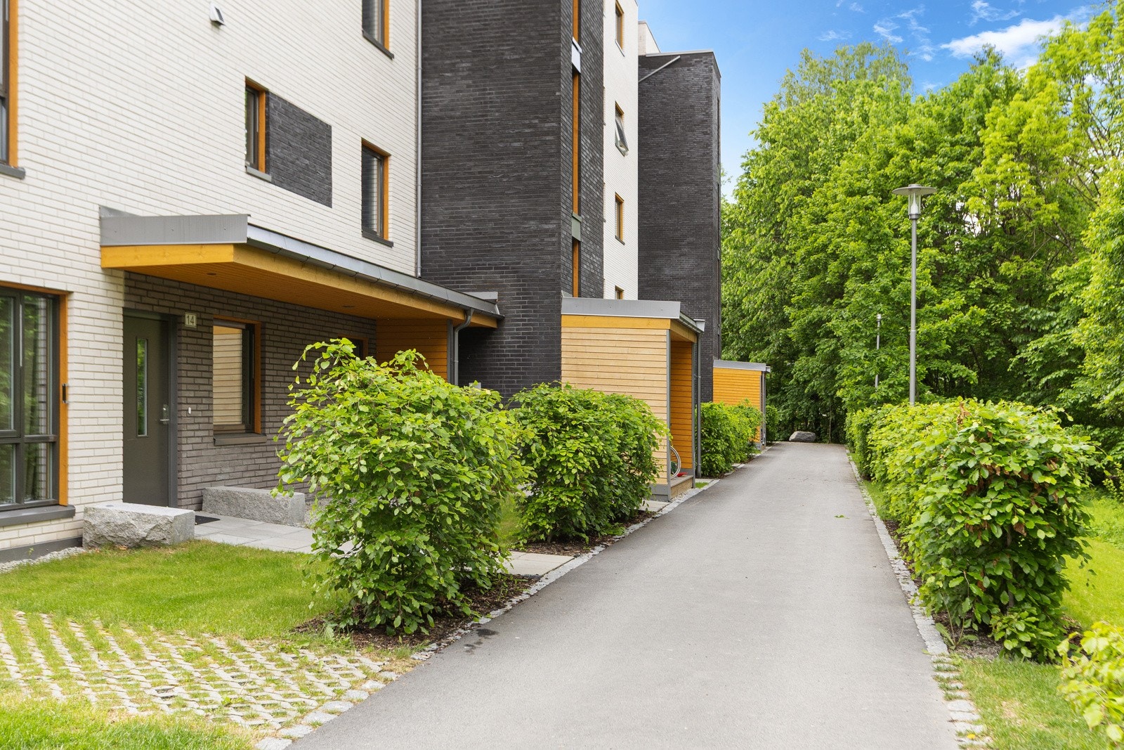 Hyggelig inngangsparti. Galleribilde