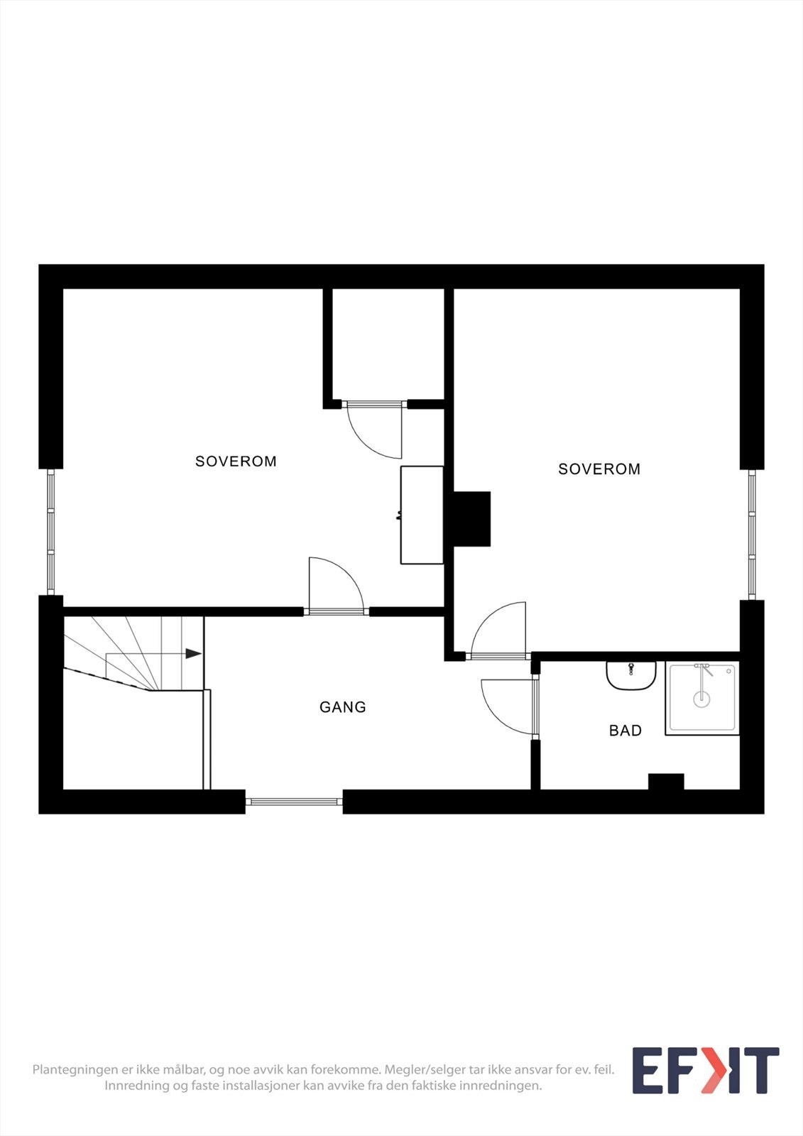 Plantegning 2. etasje. Galleribilde